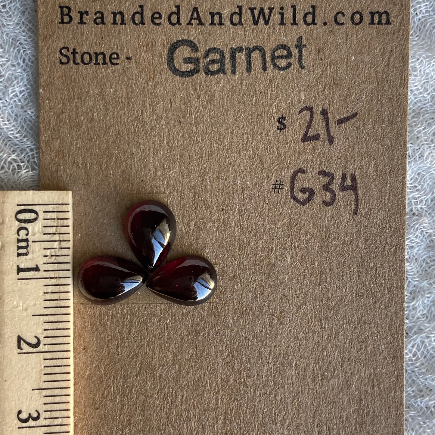 Garnet Cabochon - G34