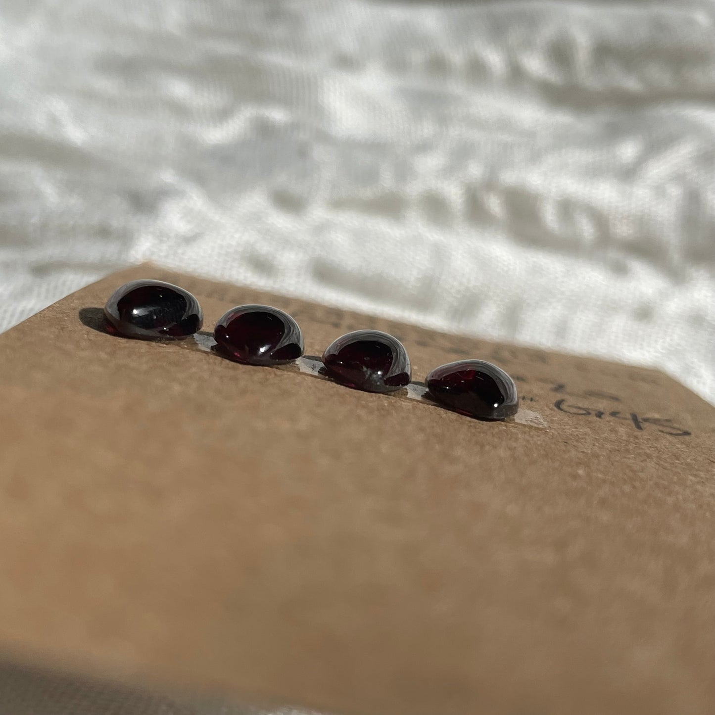 Garnet Cabochon - G48 6A4058FE-1A7A-4A7A-A02C-618592D24EA9 Brandedandwild.com