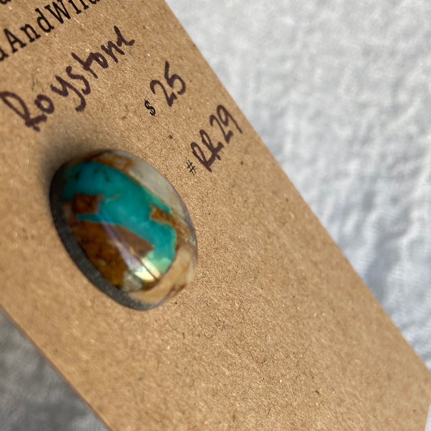 Royston Ribbon Turquoise Cabochon RR29