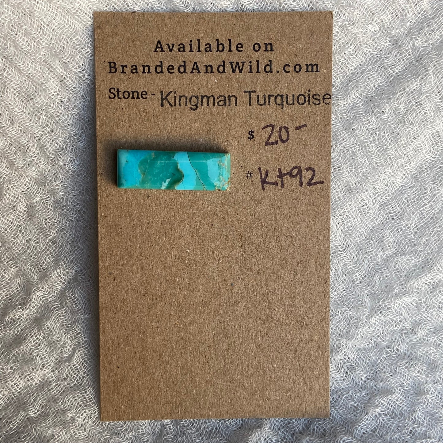 Kingman Turquoise Cabochon - KT92