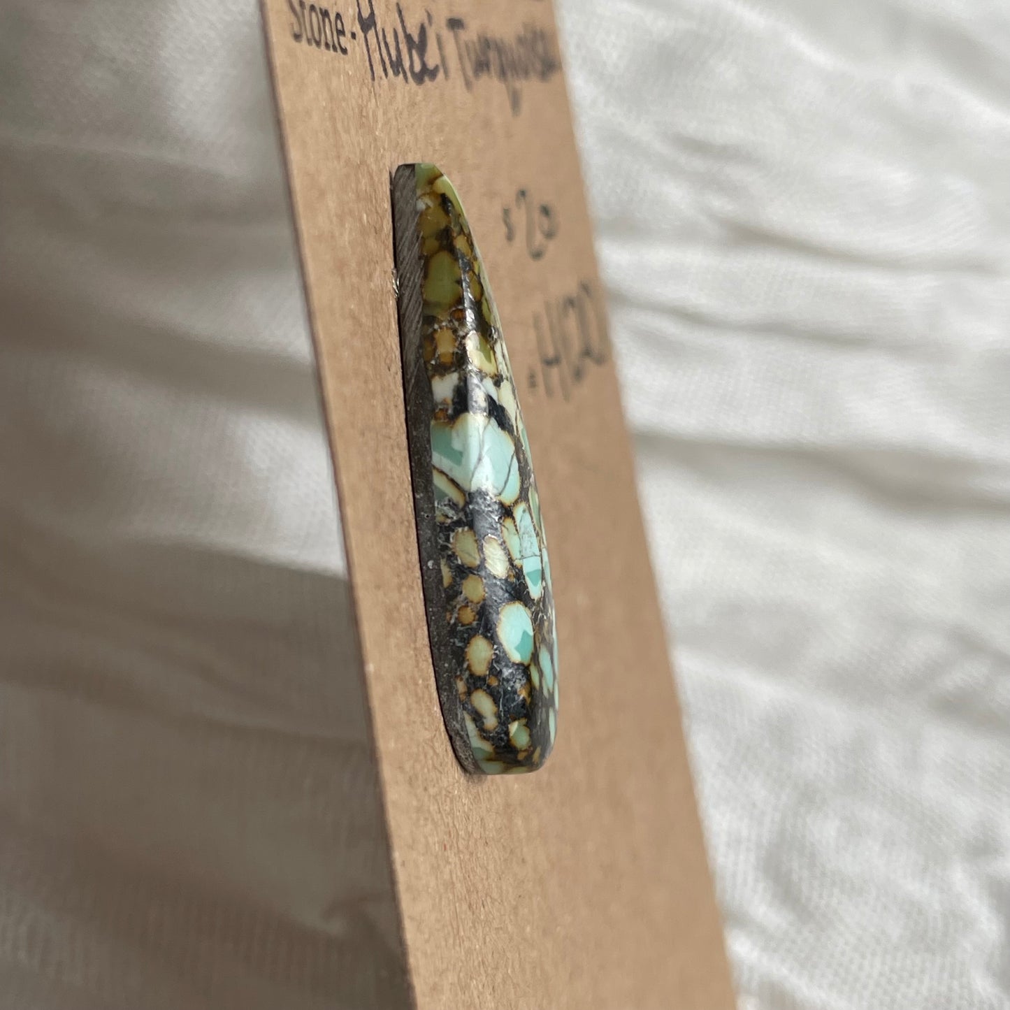 Hubei Turquoise Cabochon - H120 6E924493-4316-4E89-AE4D-9B8C6DA713F6 Brandedandwild.com