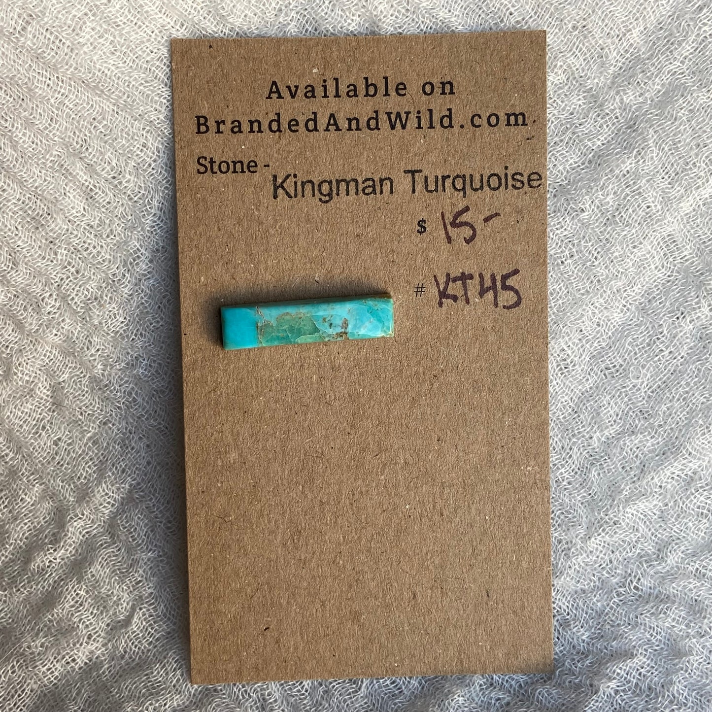 Kingman Turquoise Cabochon - KT45