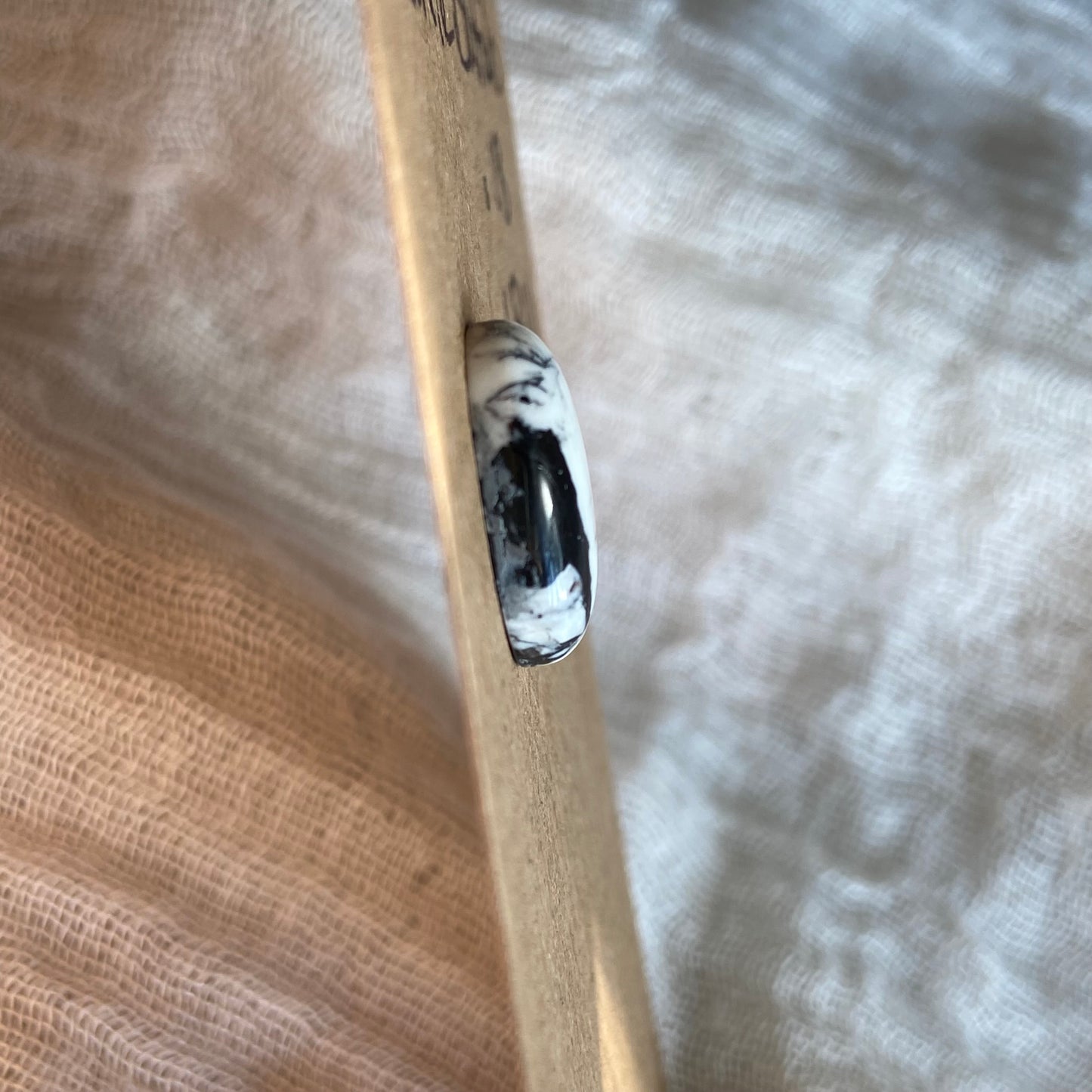 White Buffalo Cabochon - WB111