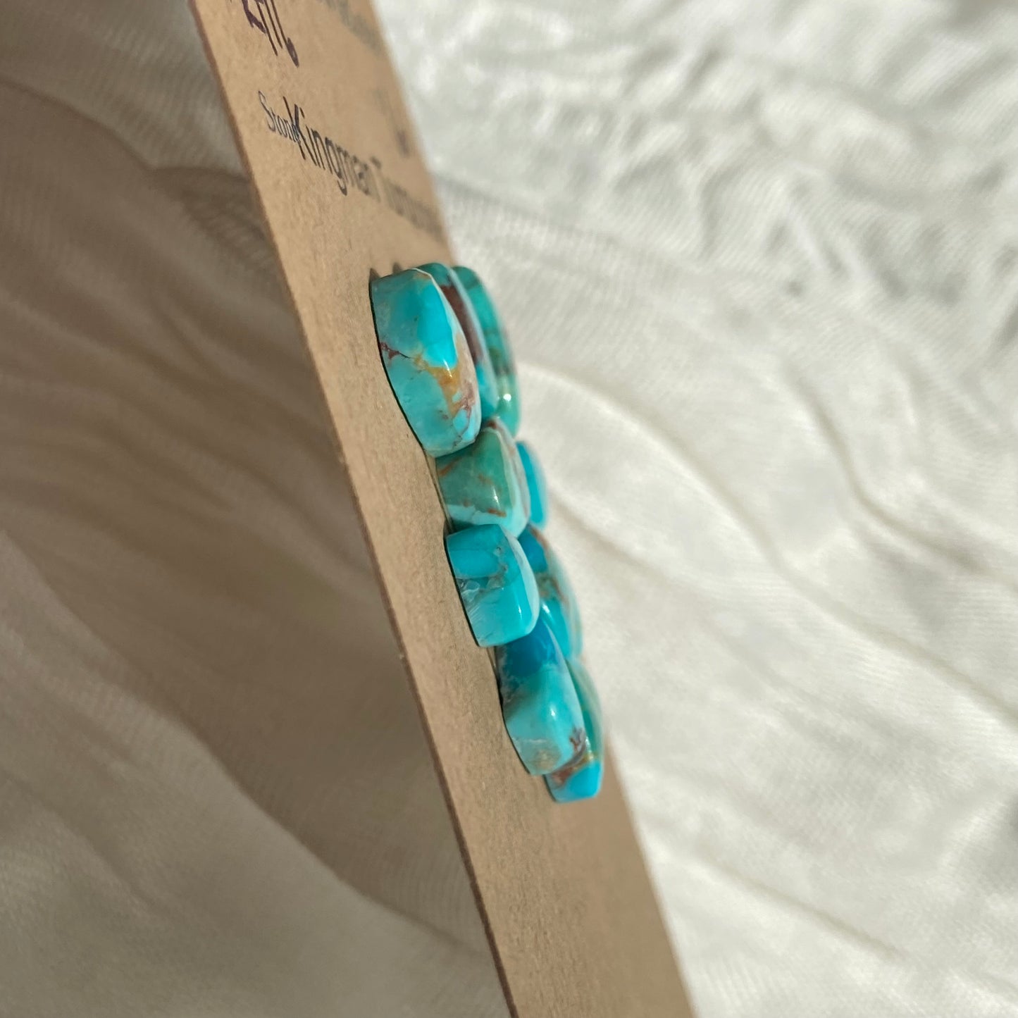 Kingman Turquoise Cabochon - KT16 70B9B8F7-440D-4CC7-BC48-05BD3B8101F6 Brandedandwild.com