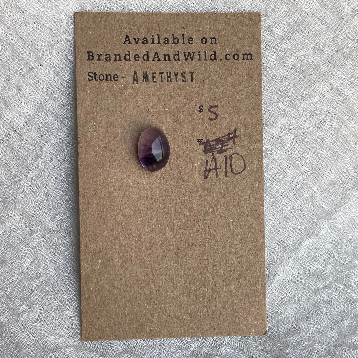 Amethyst Cabochon - A10