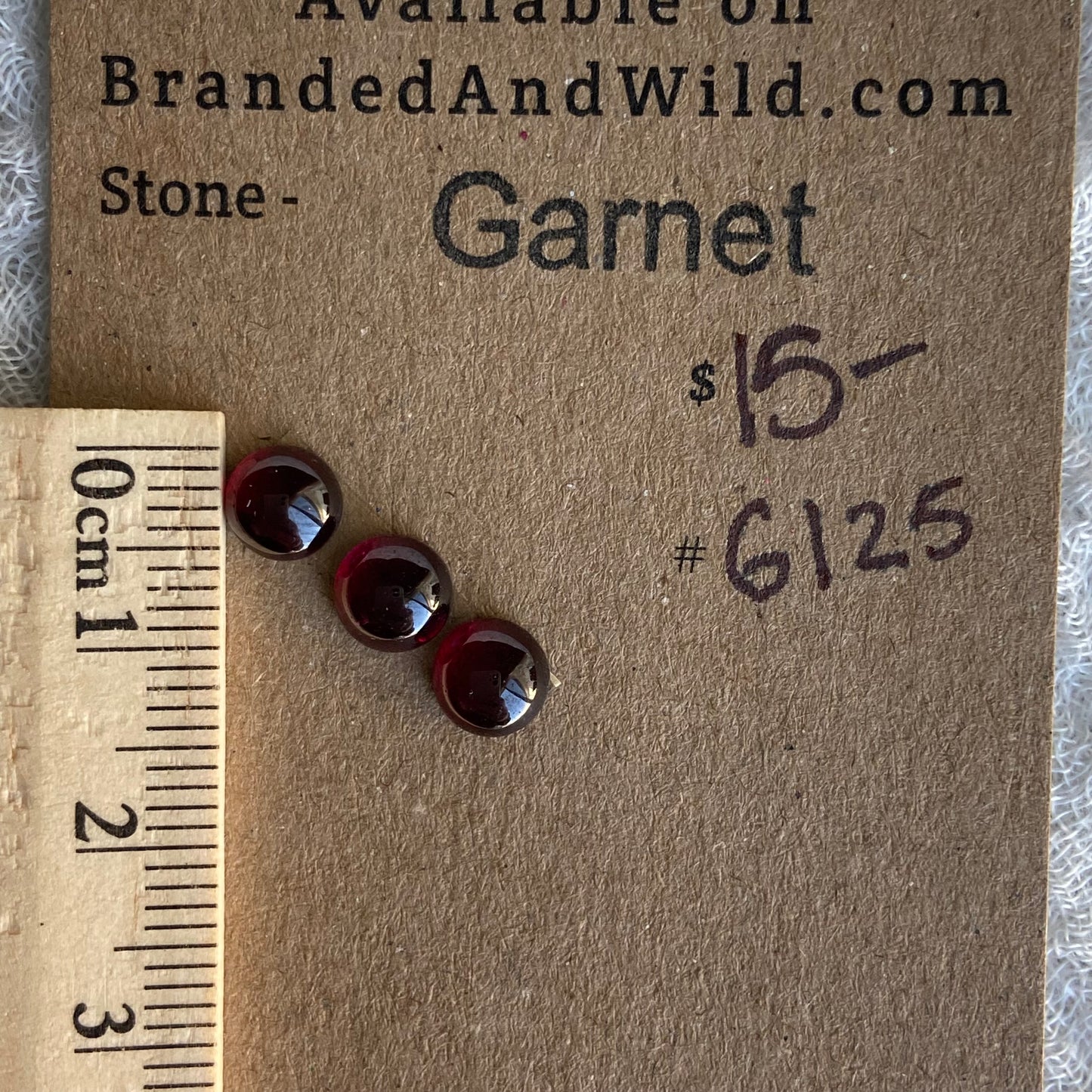 Garnet Cabochon - G125
