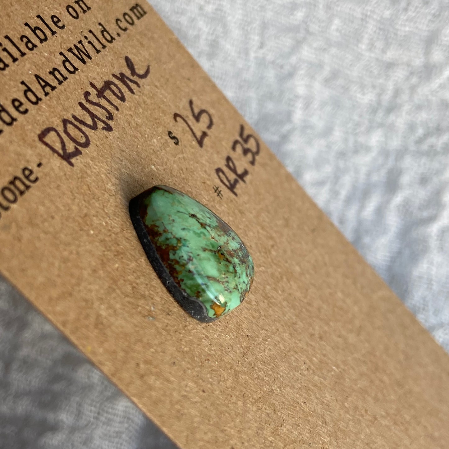 Royston Ribbon Turquoise Cabochon RR35