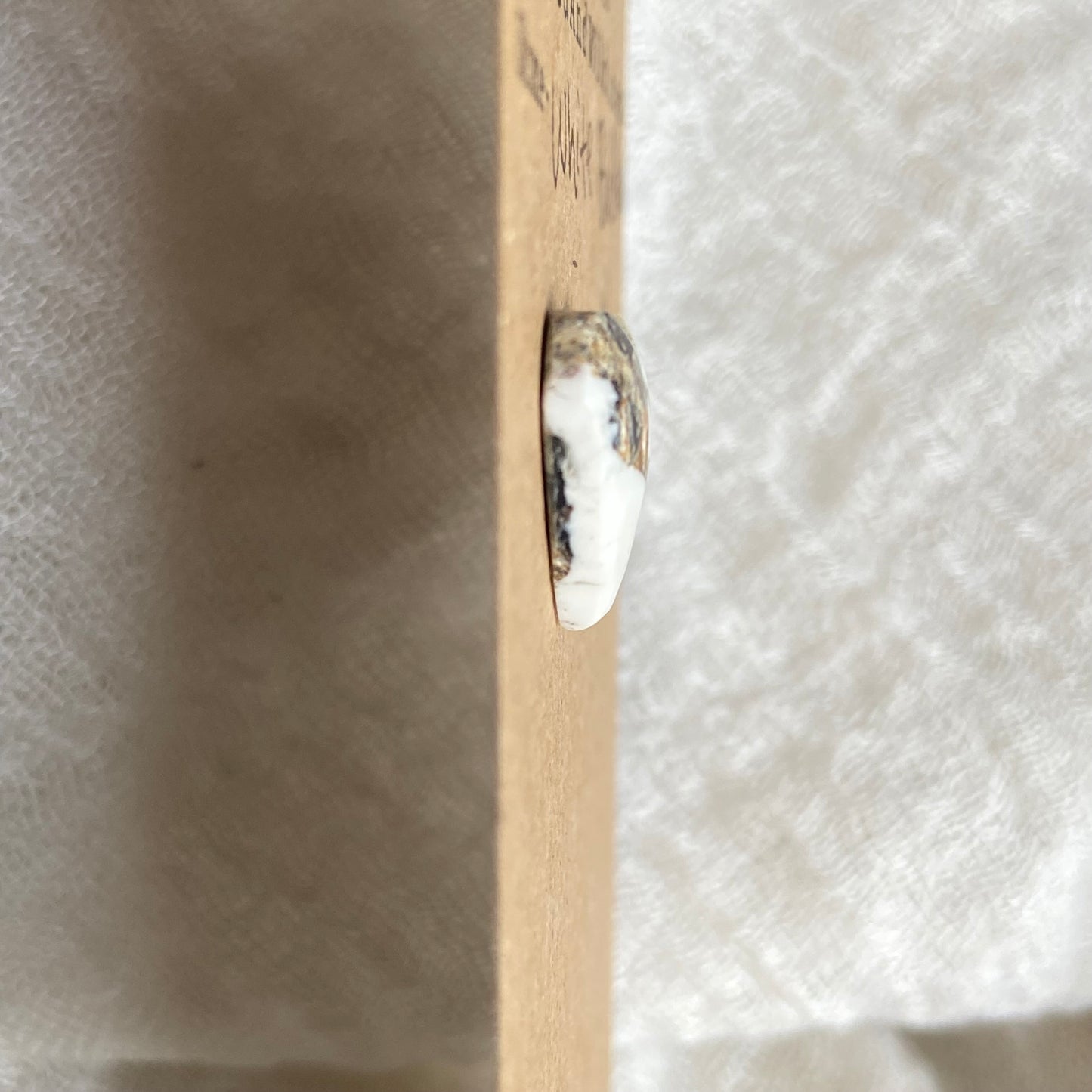 White Buffalo Cabochon - WB36