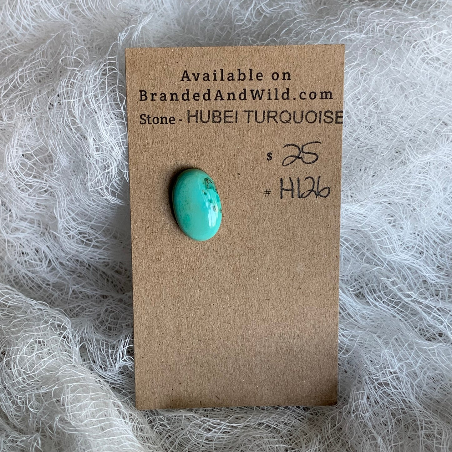 Hubei Turquoise Cabochon - H126