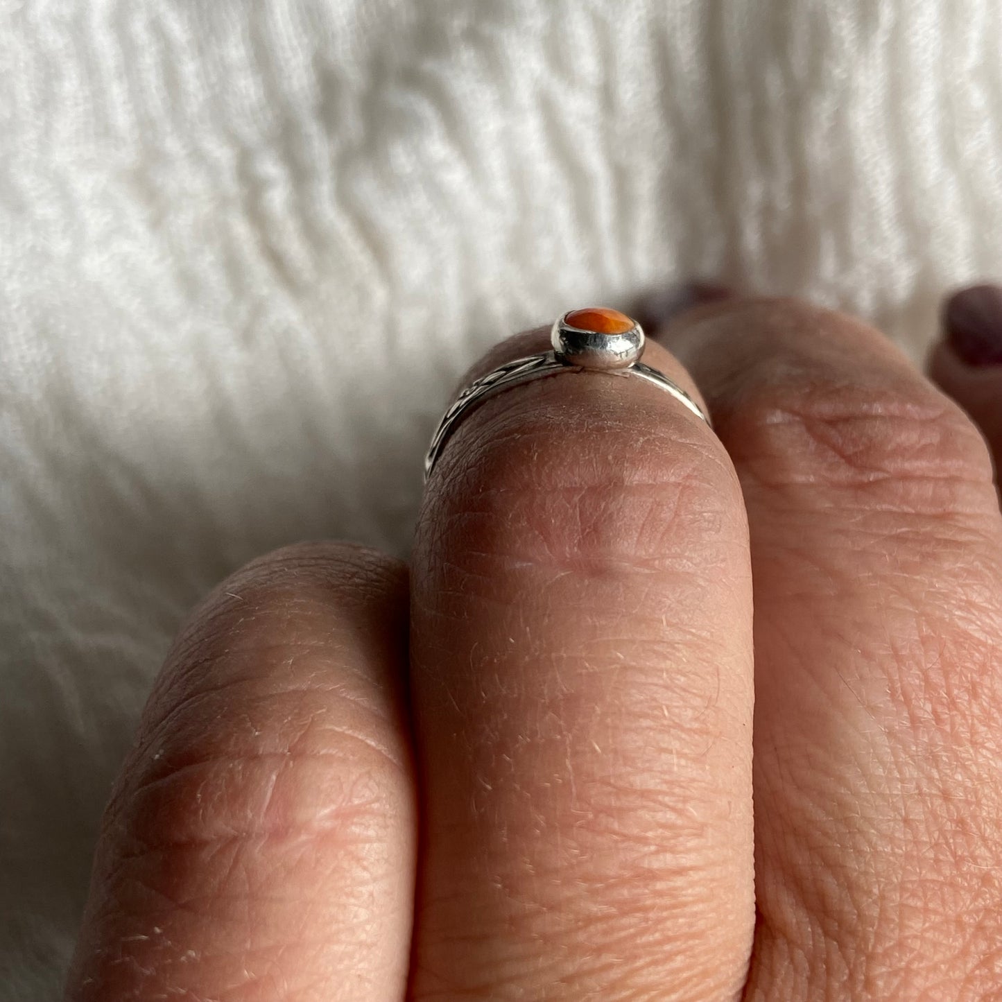 Sterling Silver Ring - R60 Size - 6