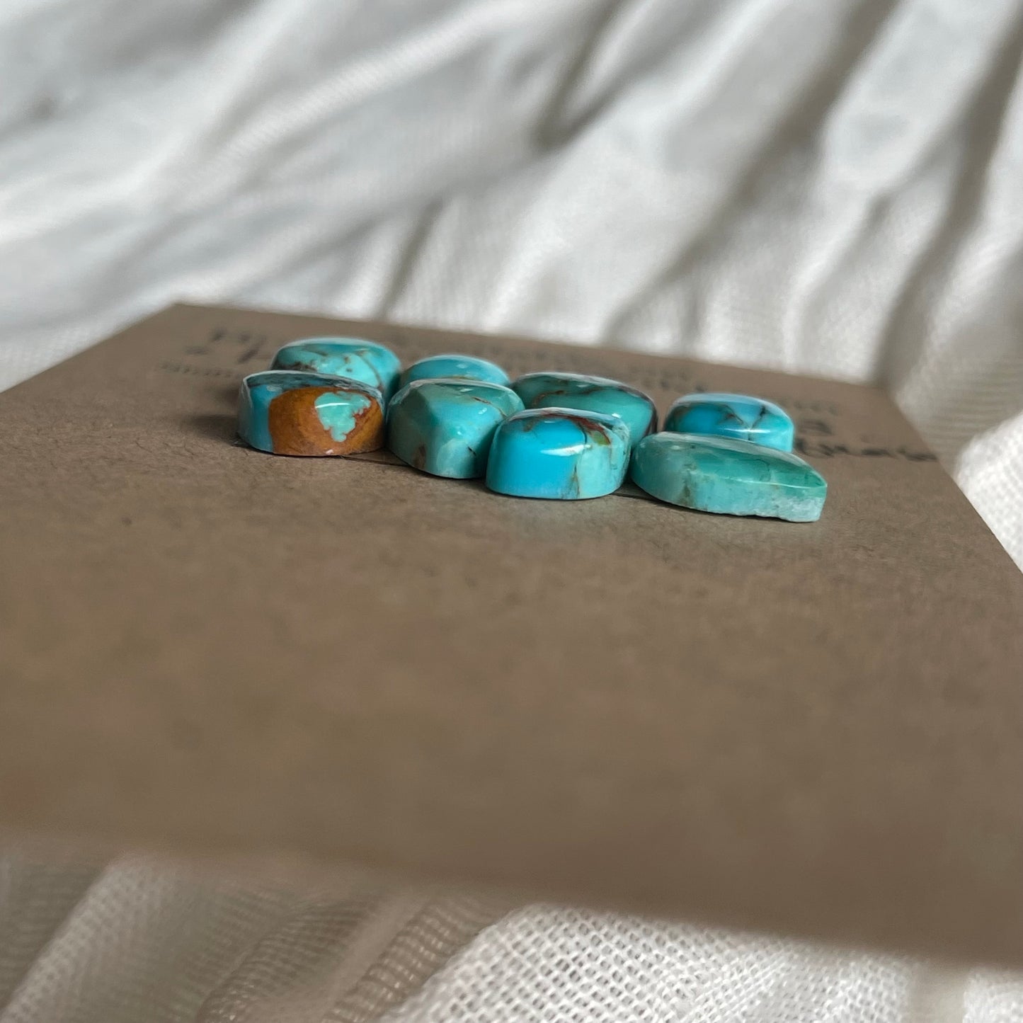 Kingman Turquoise Cabochon - KT46 75B66C4A-0907-4763-BB47-9414D6AD2B58 Brandedandwild.com