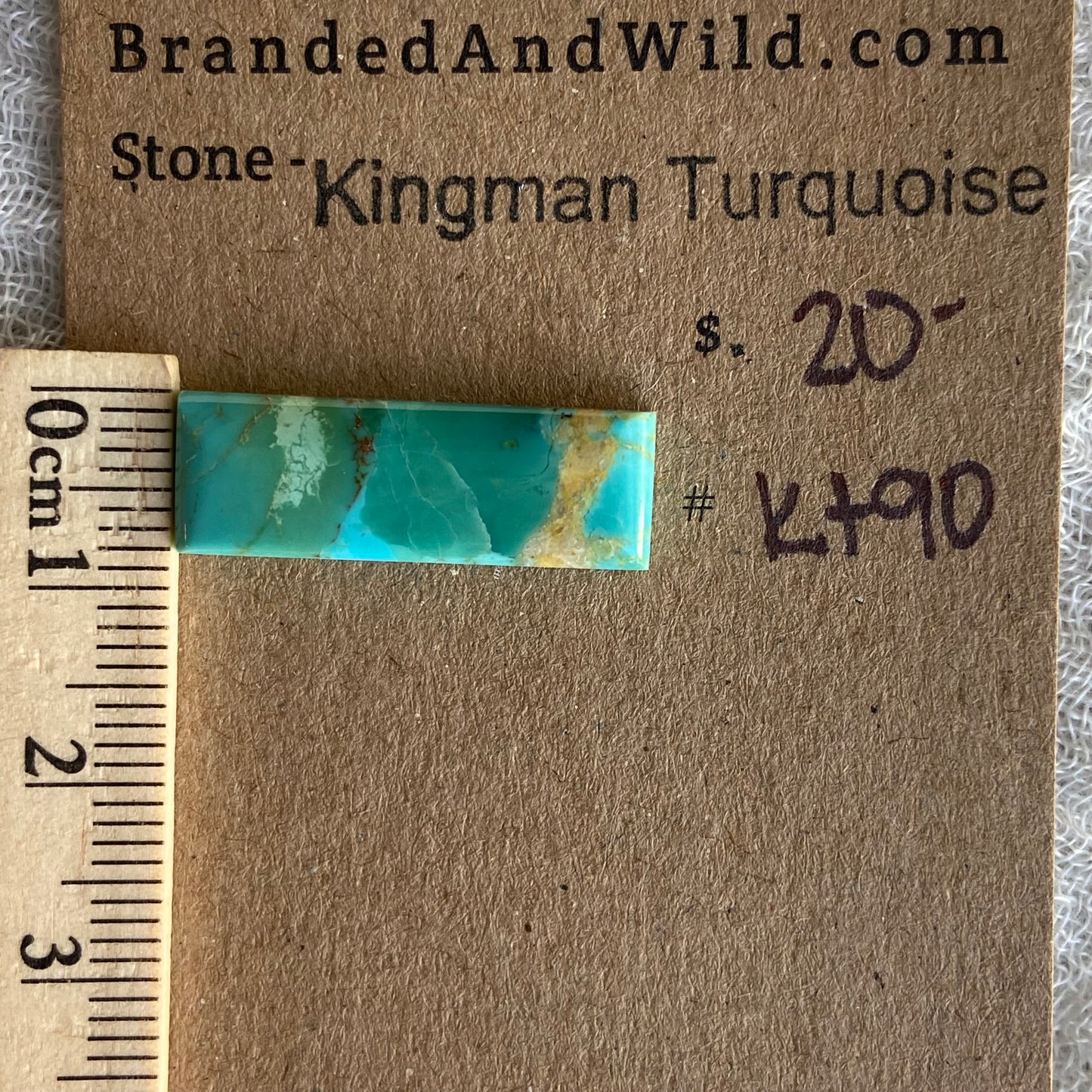 Kingman Turquoise Cabochon - KT90