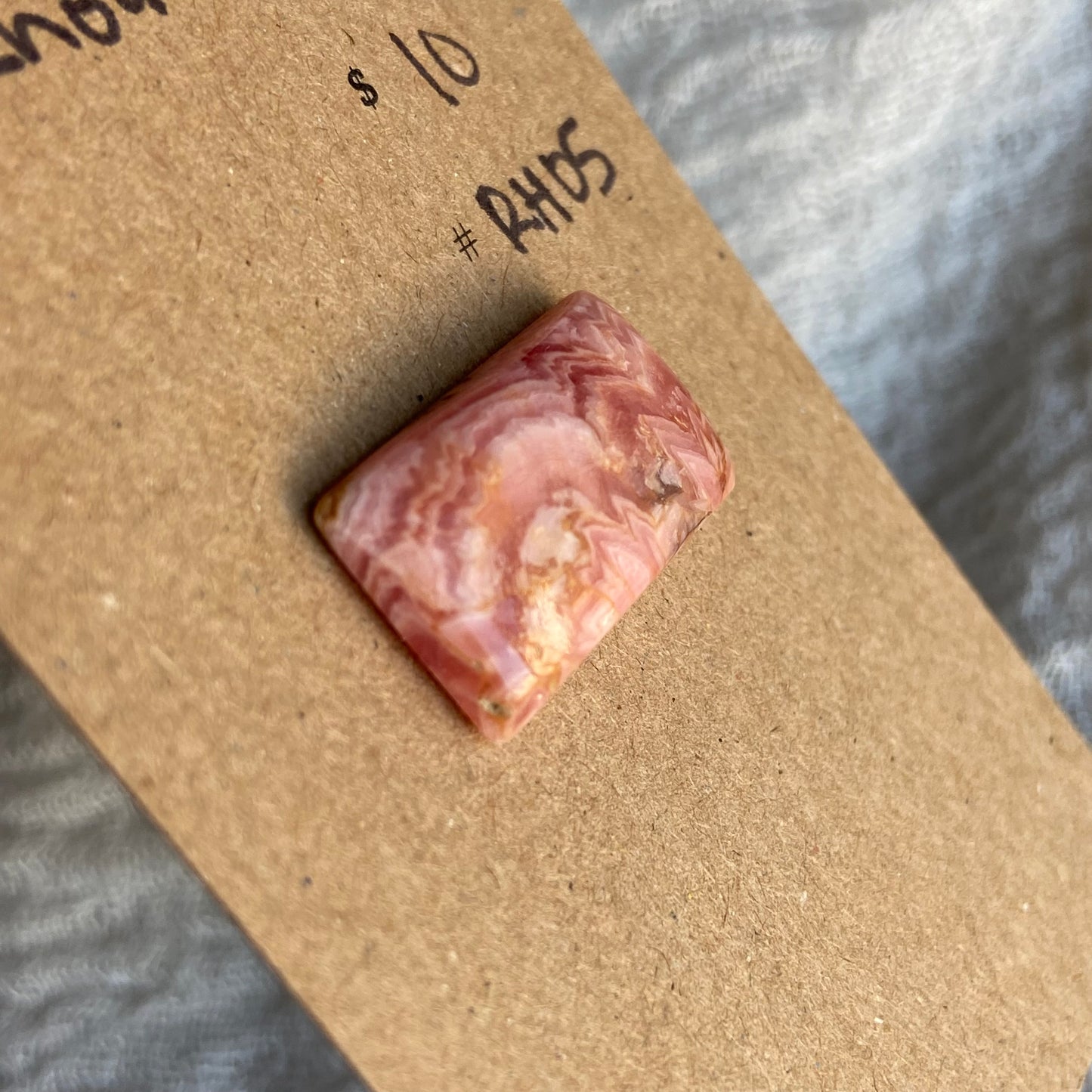Rhodochrosite Cabochon - R05