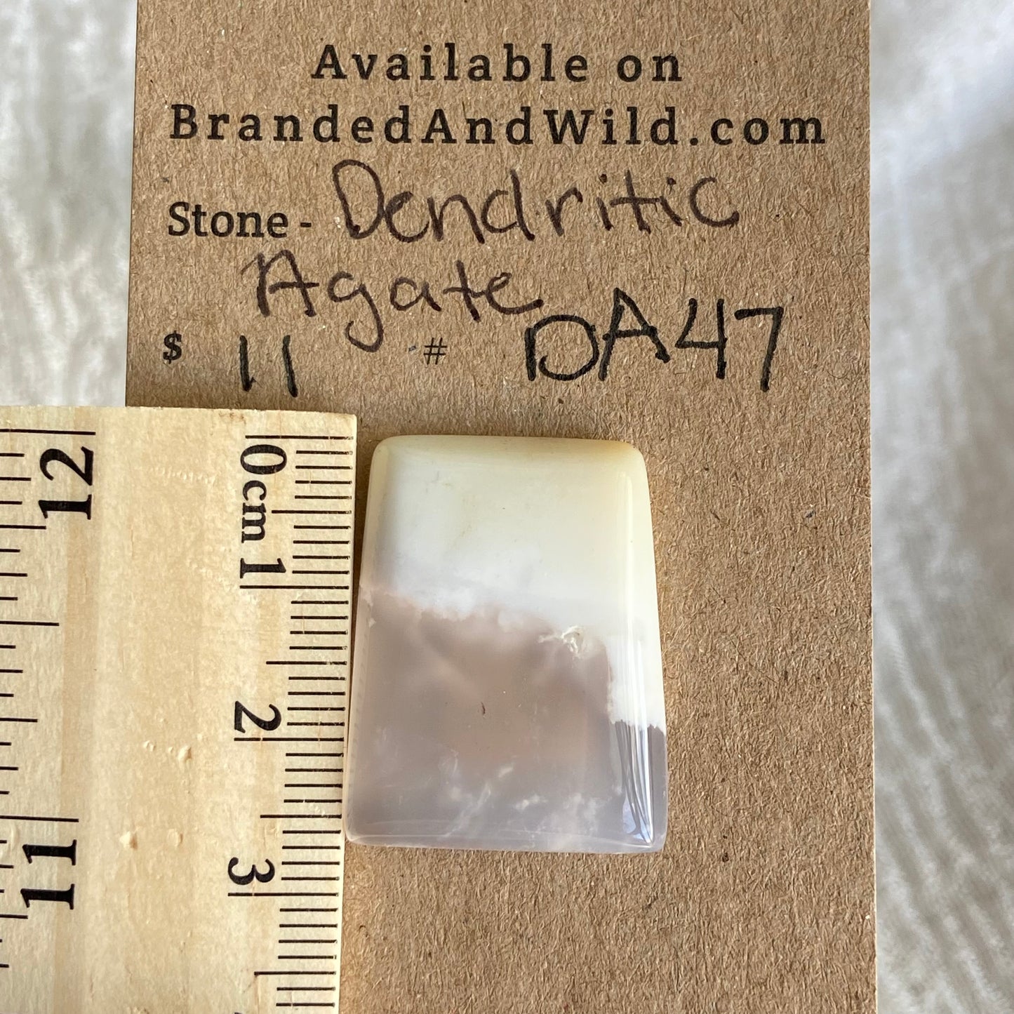 Dendritic Agate Cabochon - DA47