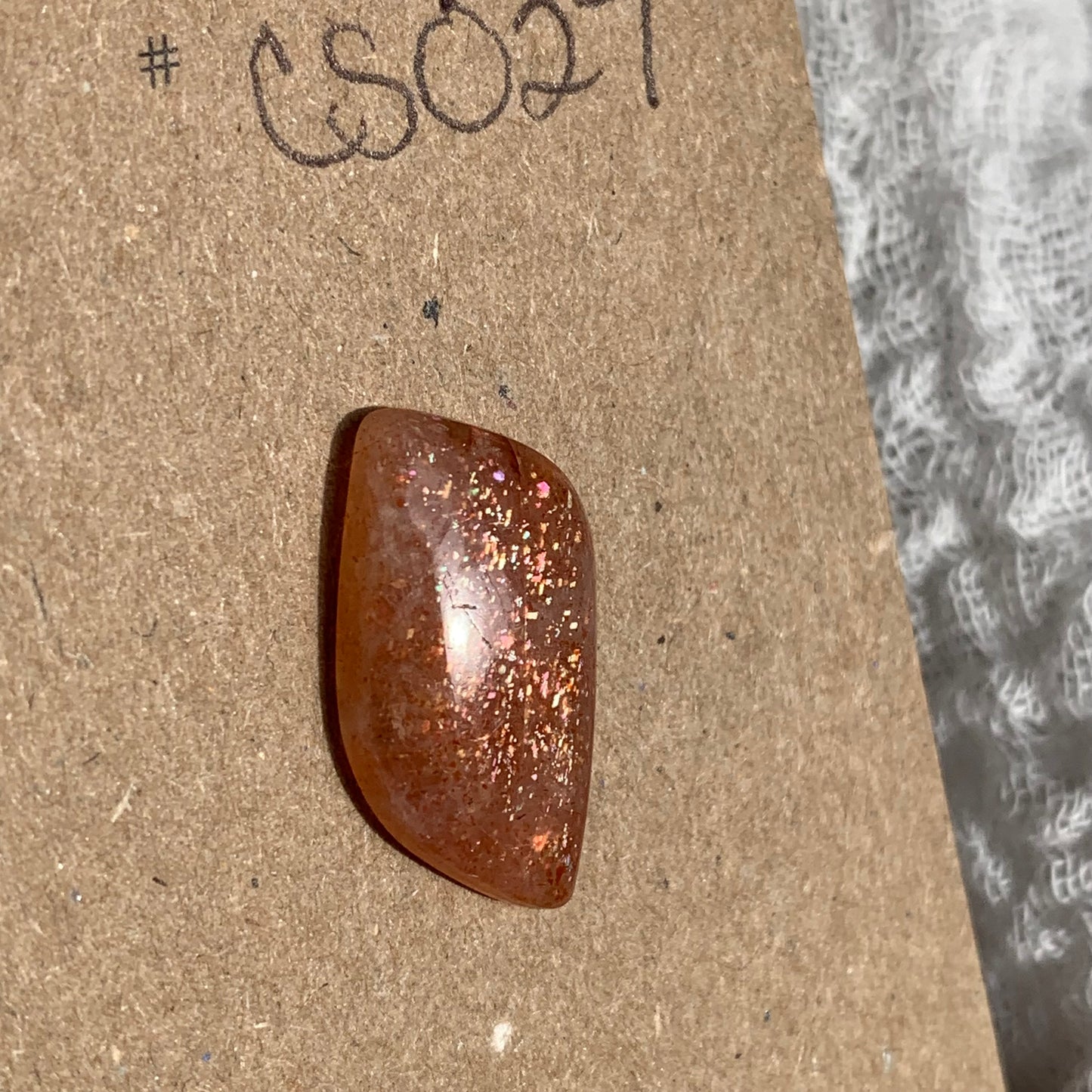 Confetti Sunstone Cabochon - CS027