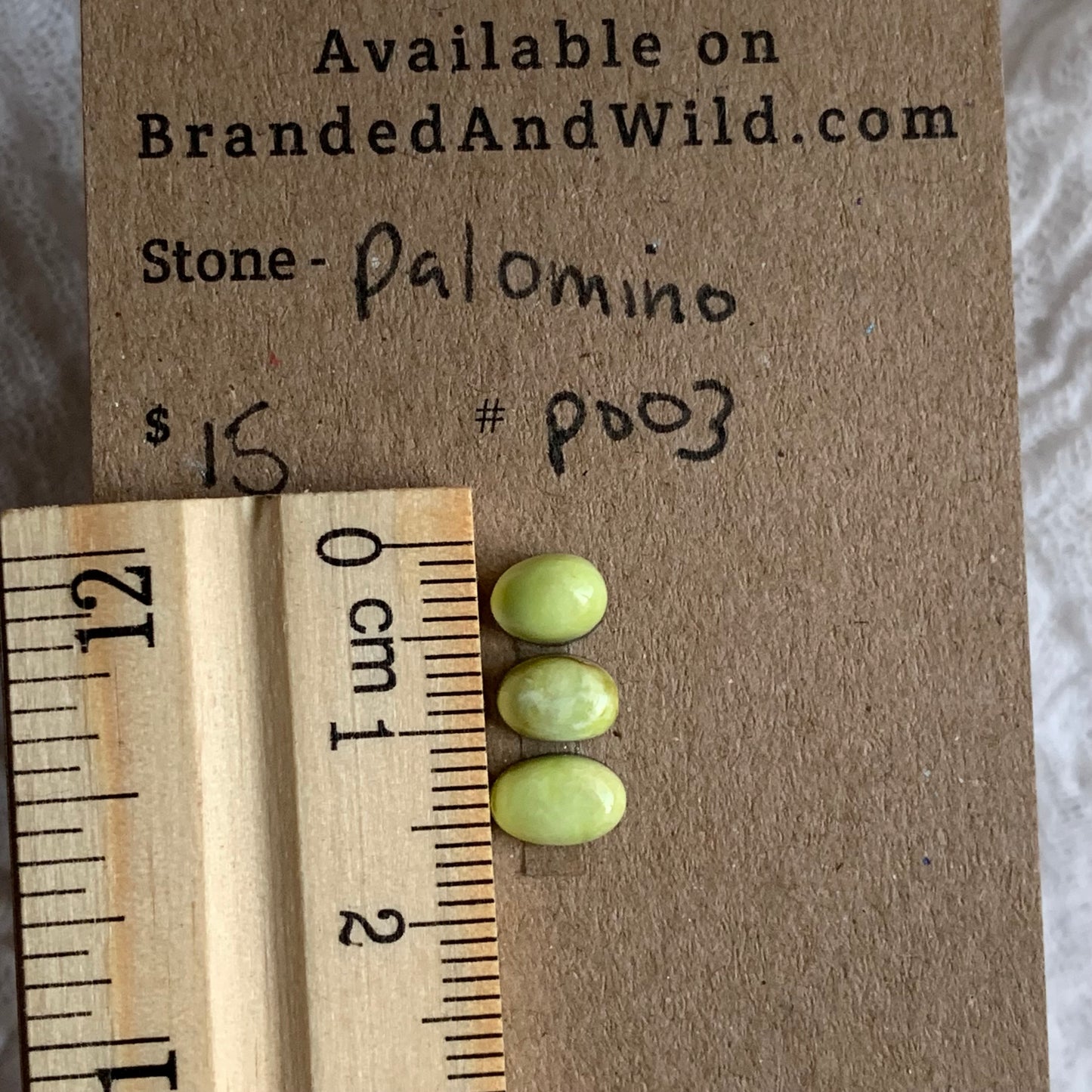 Palomino Turquoise Cabochon - P003