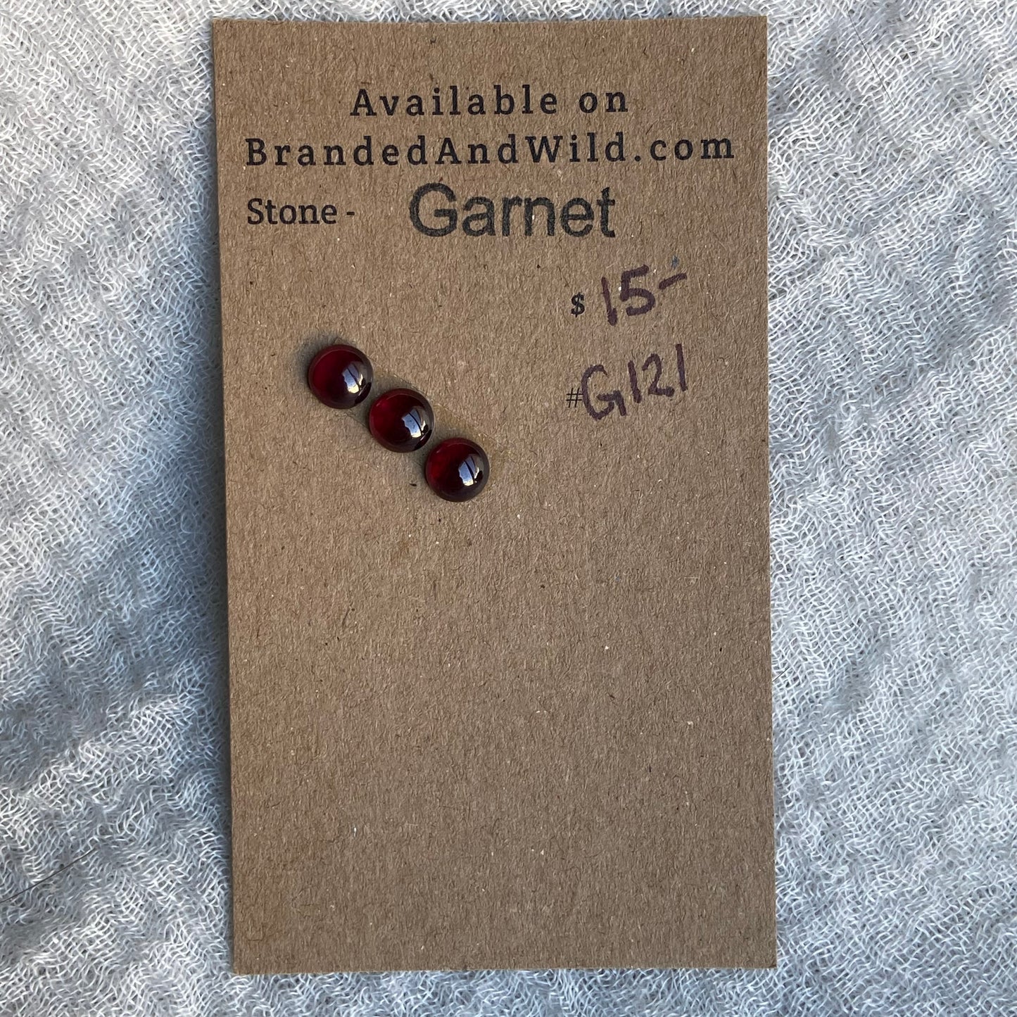 Garnet Cabochon - G121