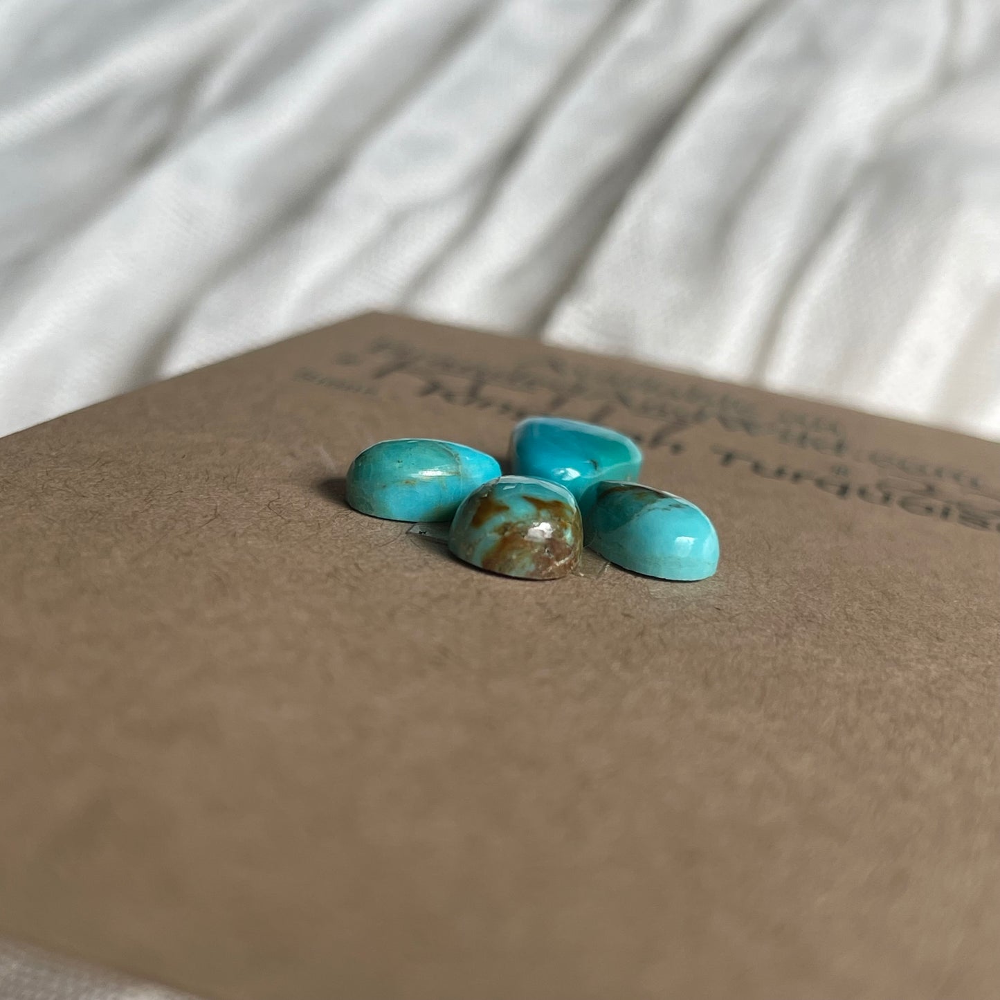 Kingman Turquoise Cabochon - KT117 7B2EBDD7-0BA2-430A-9136-044AC45A379B Brandedandwild.com