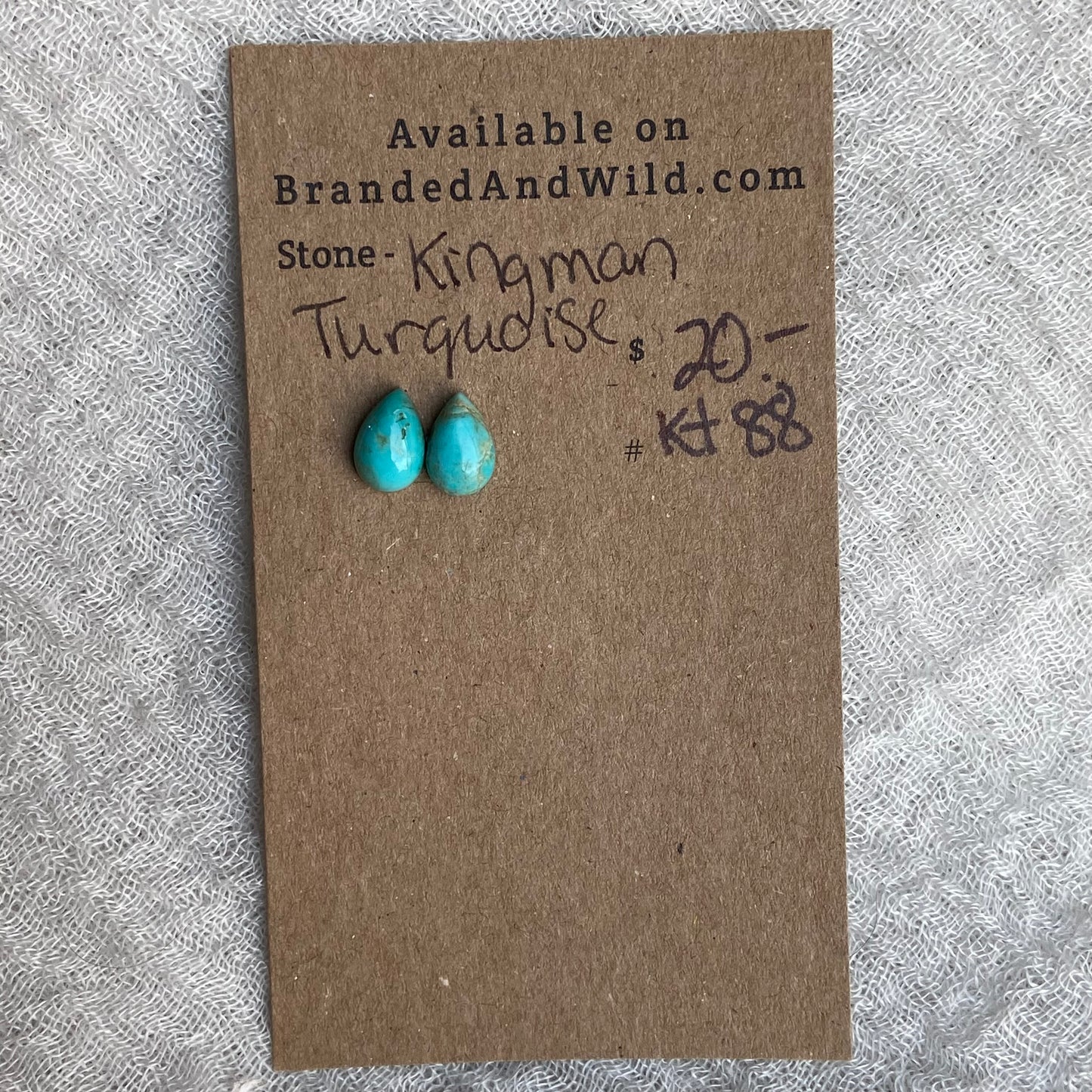 Kingman Turquoise Cabochon - KT88