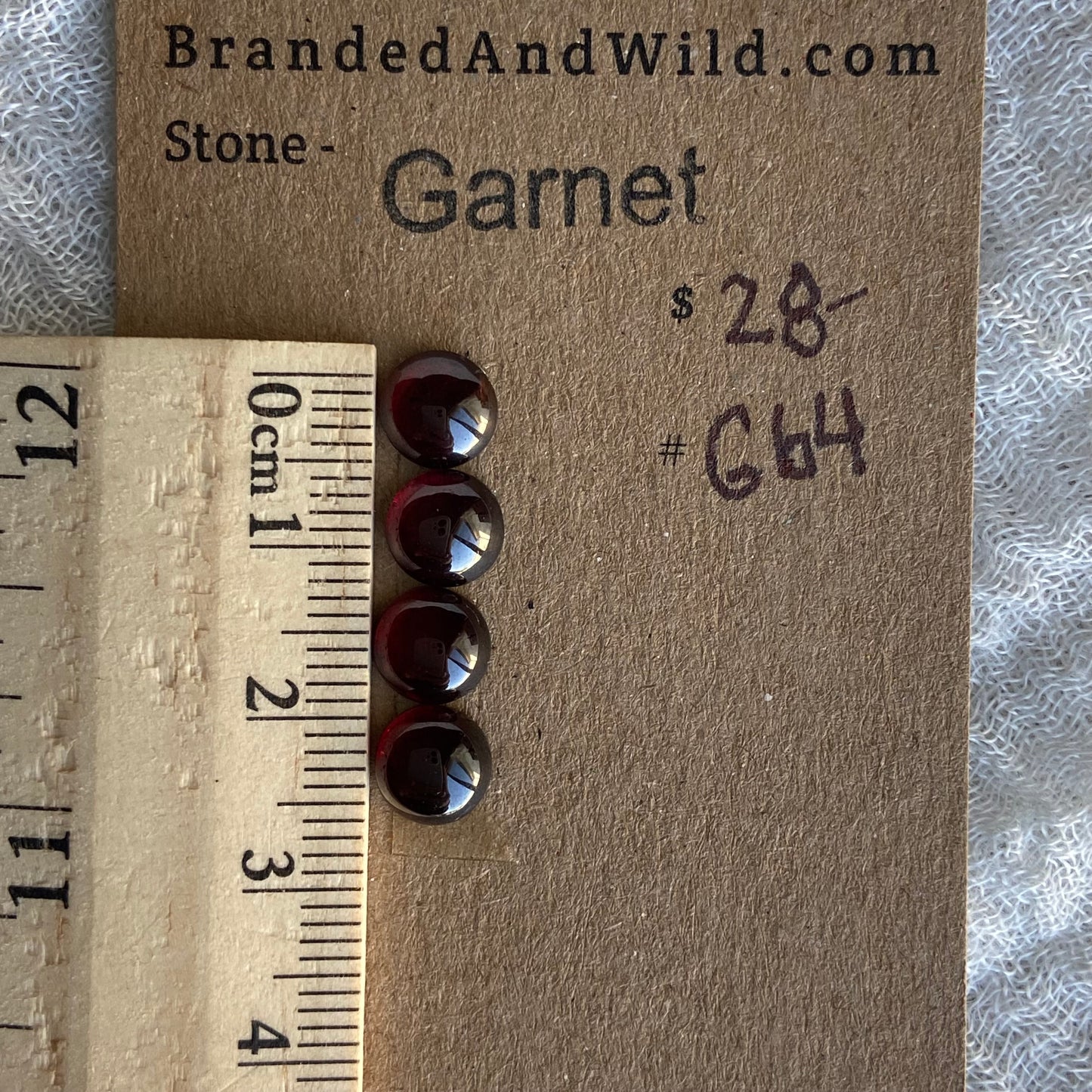 Garnet Cabochon - G64