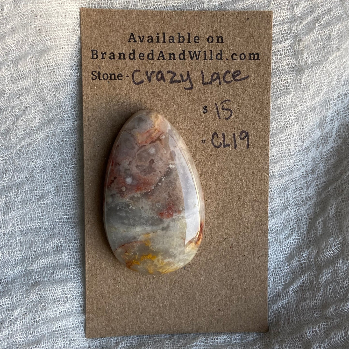 Crazy Lace Cabochon - CL19