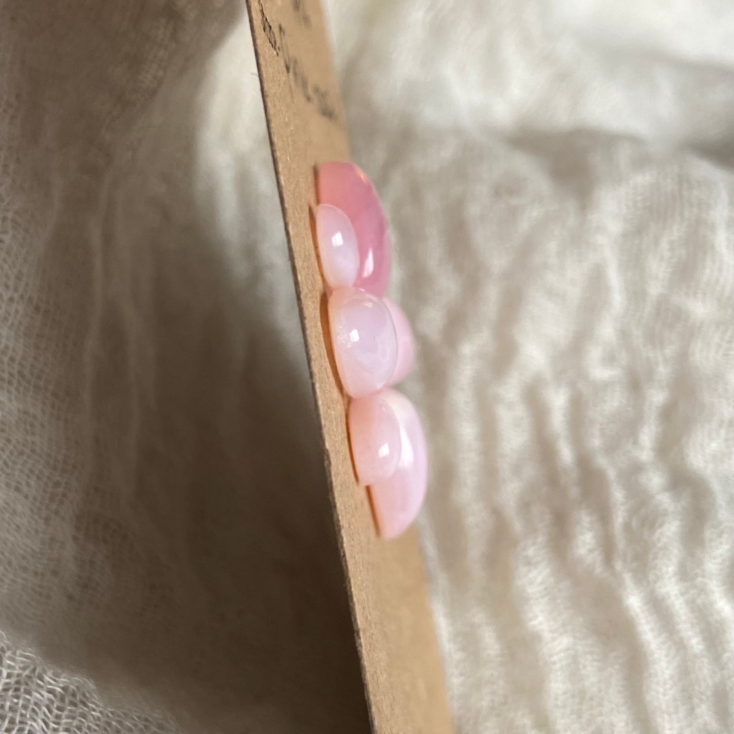 Pink Opal Cabochon - P16 7EE7666E-6141-44BB-A837-869FD9153374 Brandedandwild.com