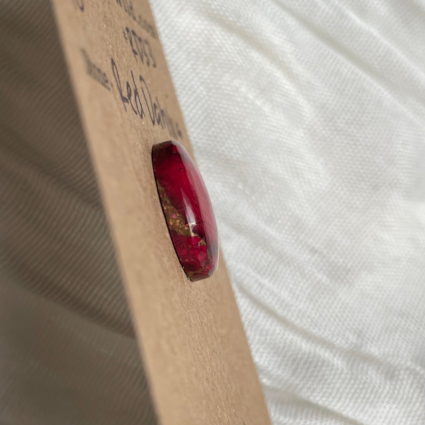 Red Dahlia Cabochon - RD33 7EFAB70A-097D-4EC8-B17C-23F3CC5E5EAE Brandedandwild.com