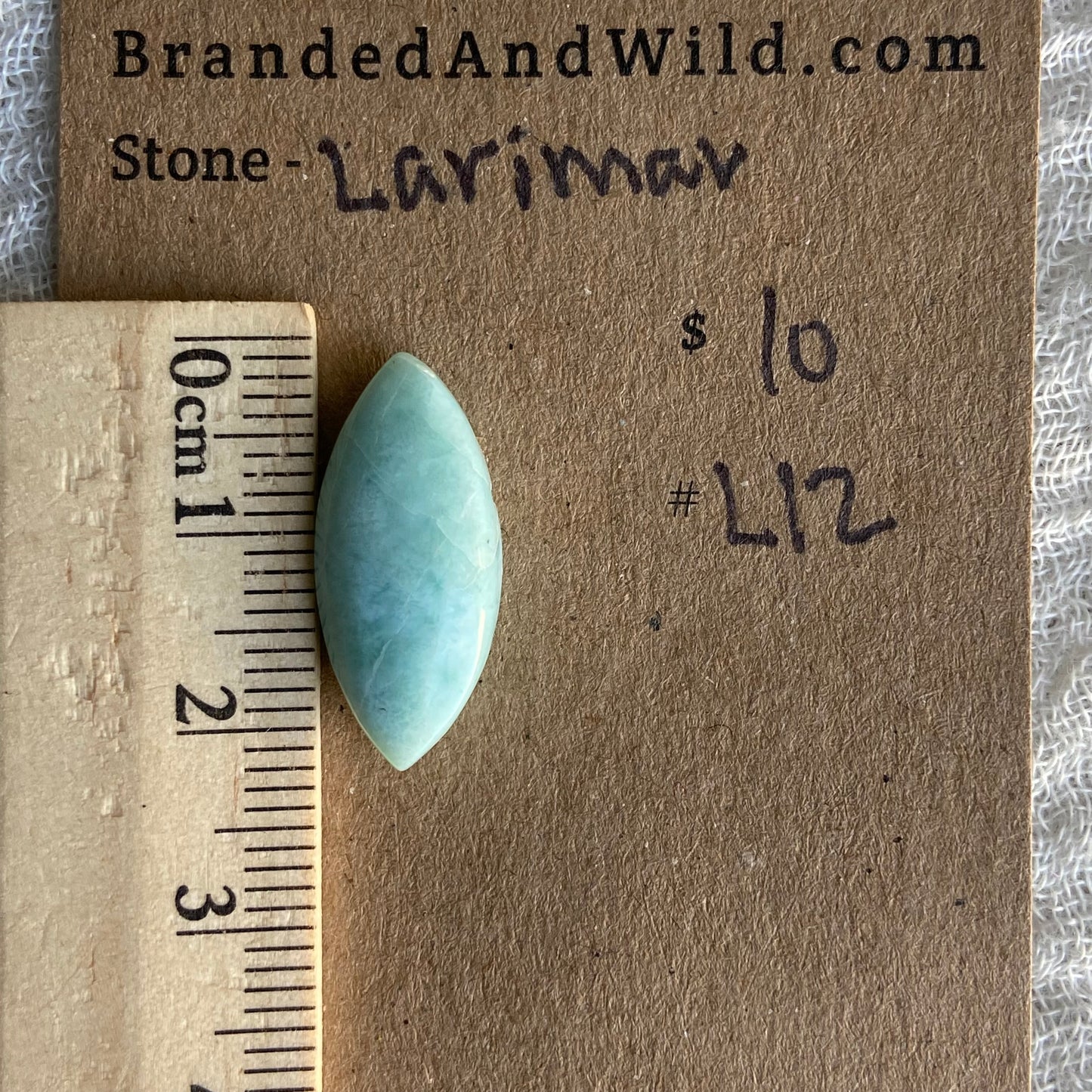 Larimar Cabochon - L12