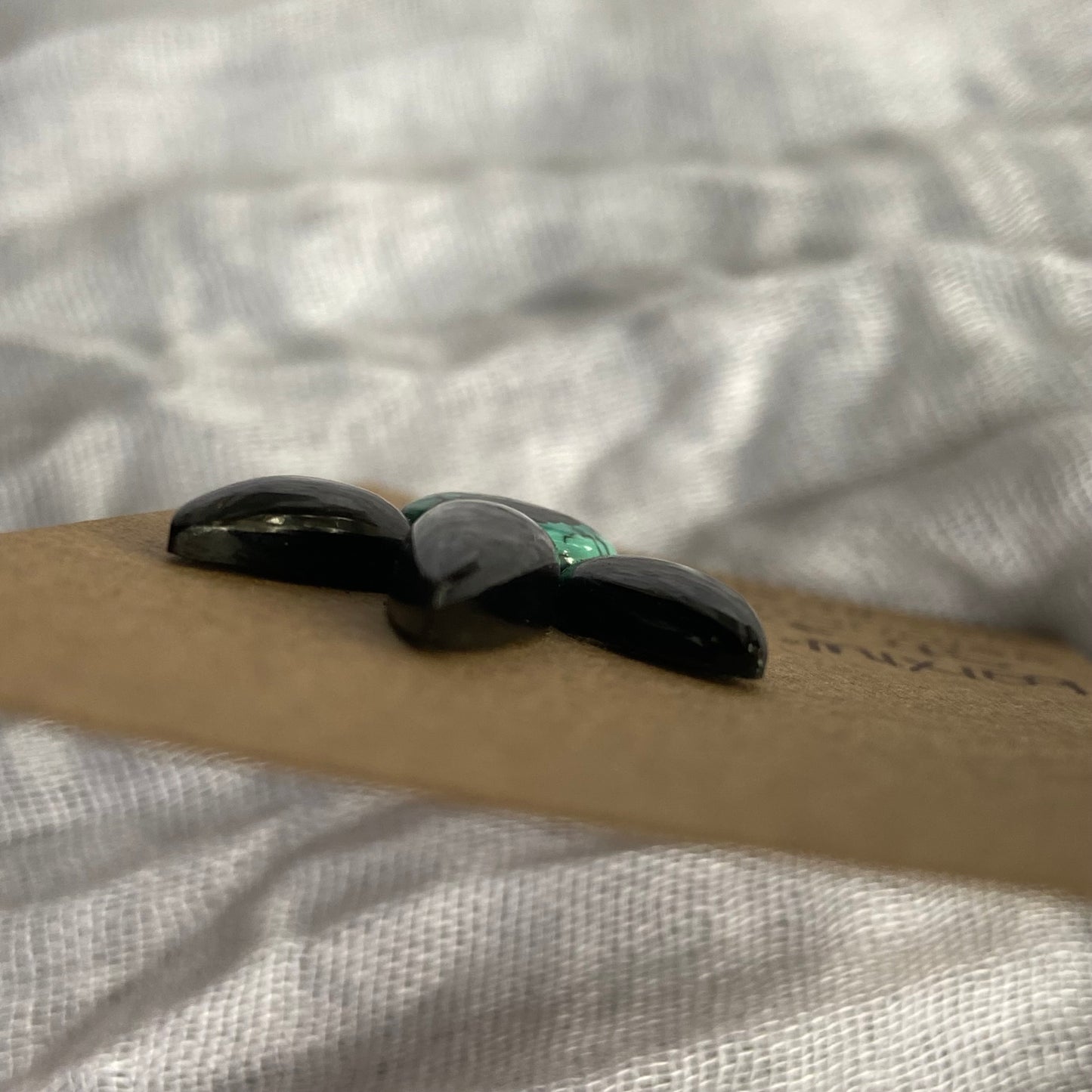 Hubei / Black Onyx Cabochon - Mix159