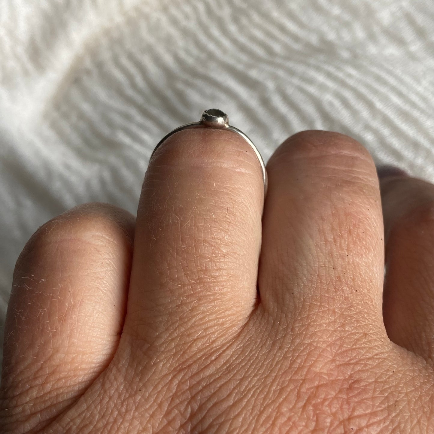 Sterling Silver Ring - R123 Size - 7