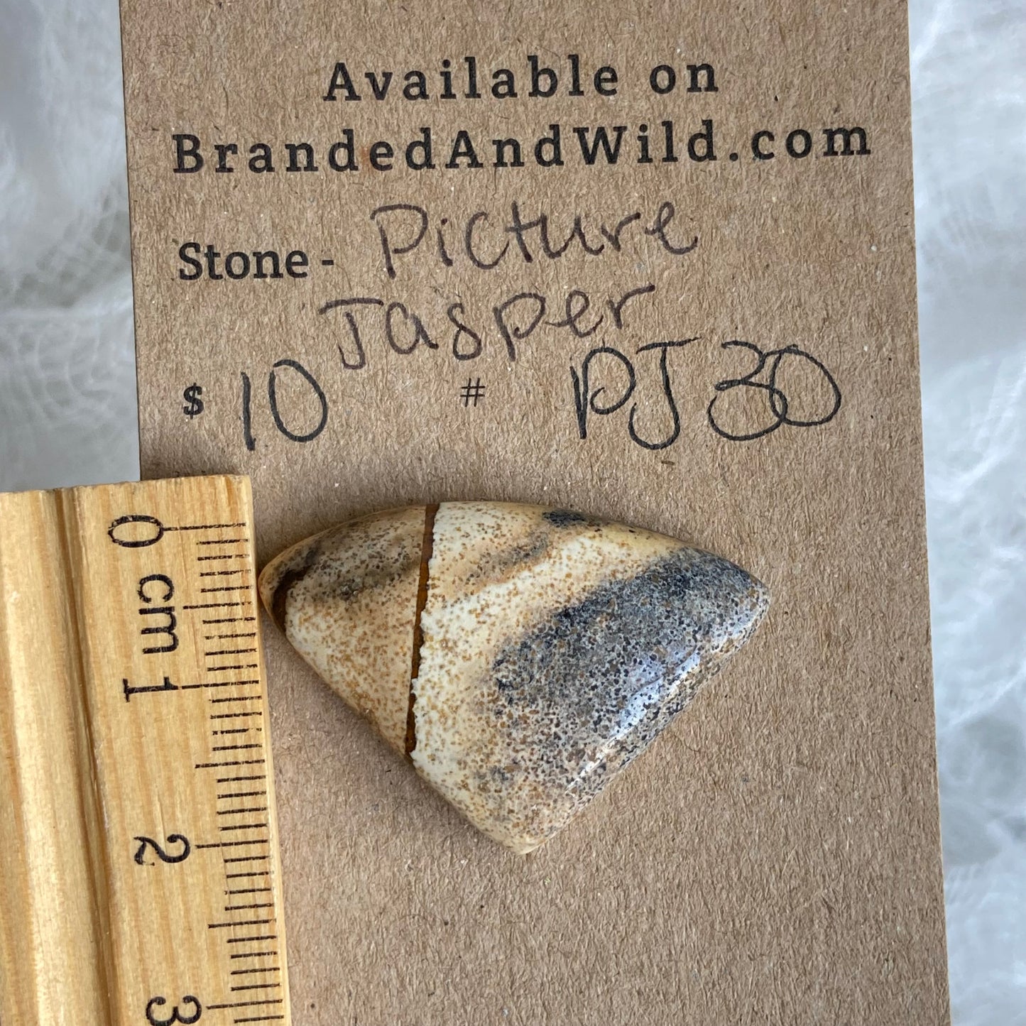 Picture Jasper Cabochon - PJ30