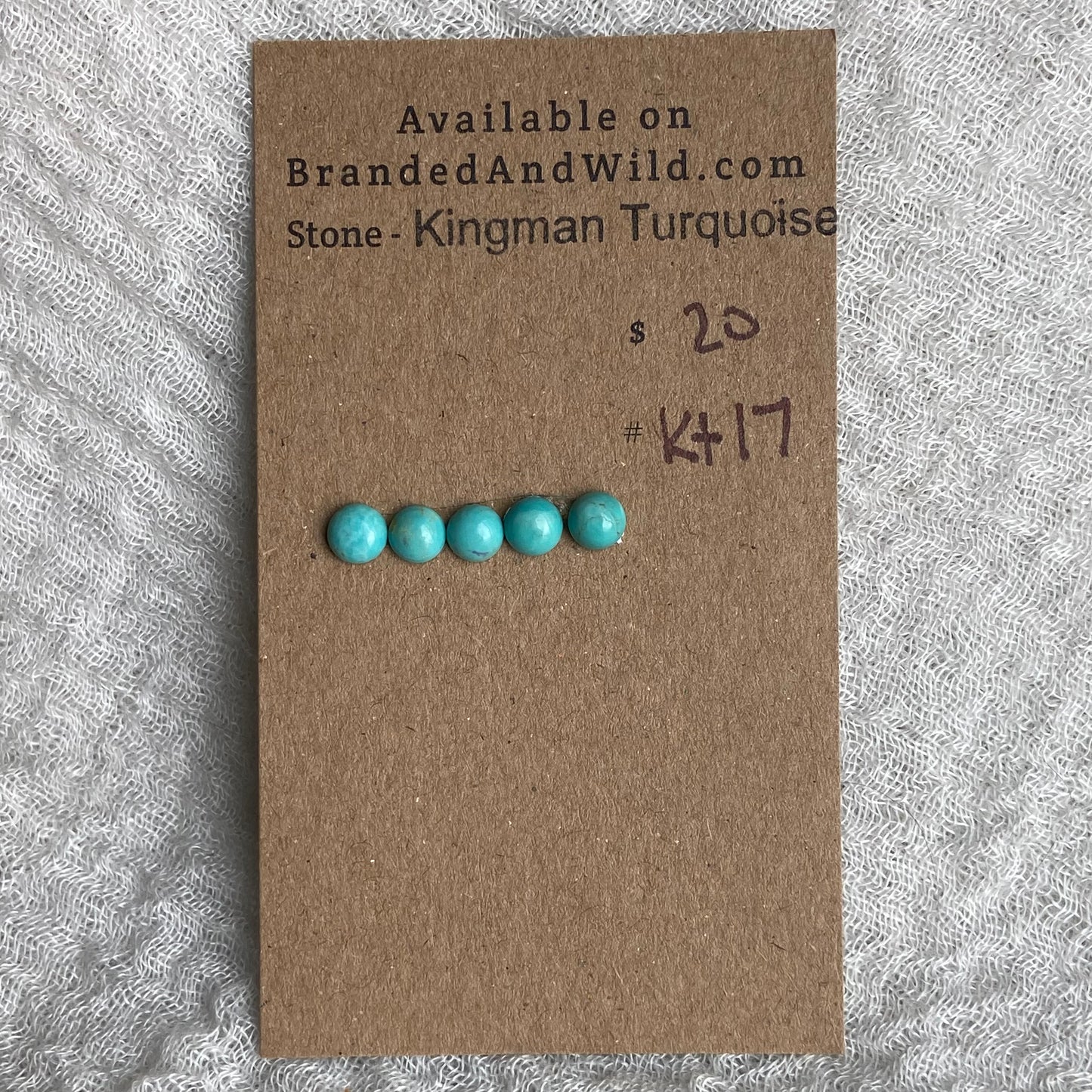 Kingman Turquoise Cabochon - KT17