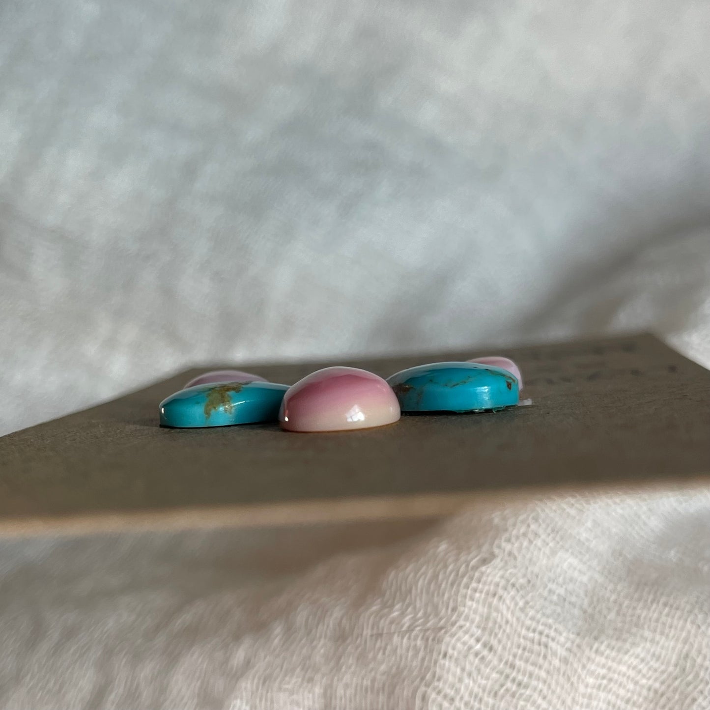 Pink Conch / Sonoran Cabochon - MIX77