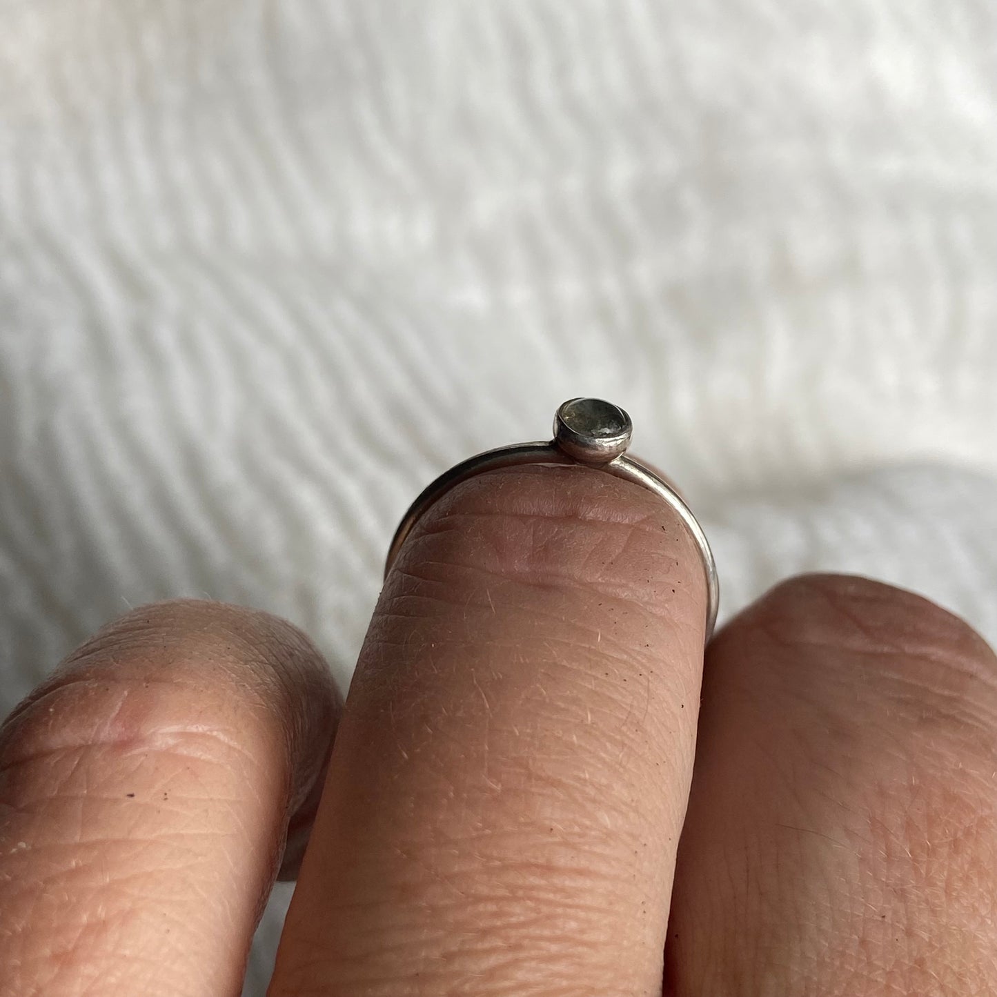 Sterling Silver Ring - R115 Size - 7