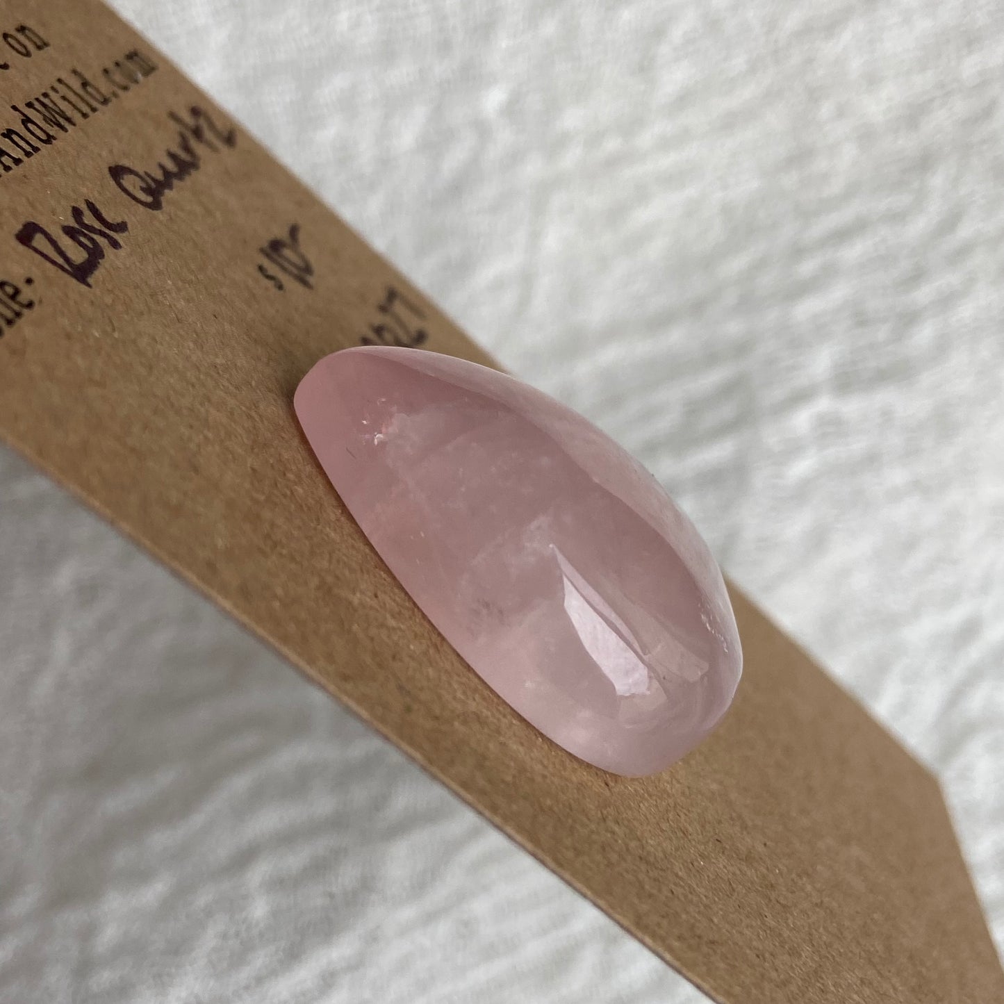 Rose Quartz Cabochon - RQ27