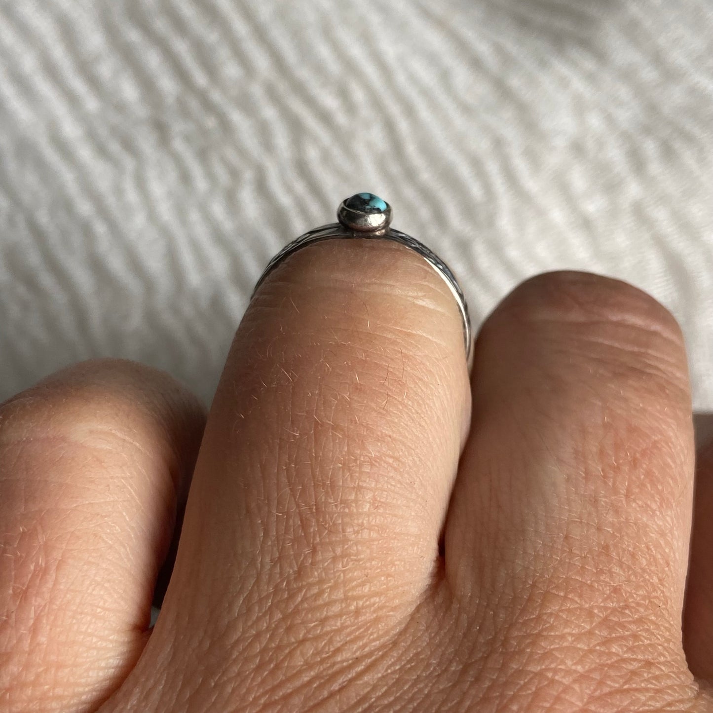 Sterling Silver Ring - R125 Size - 7.5