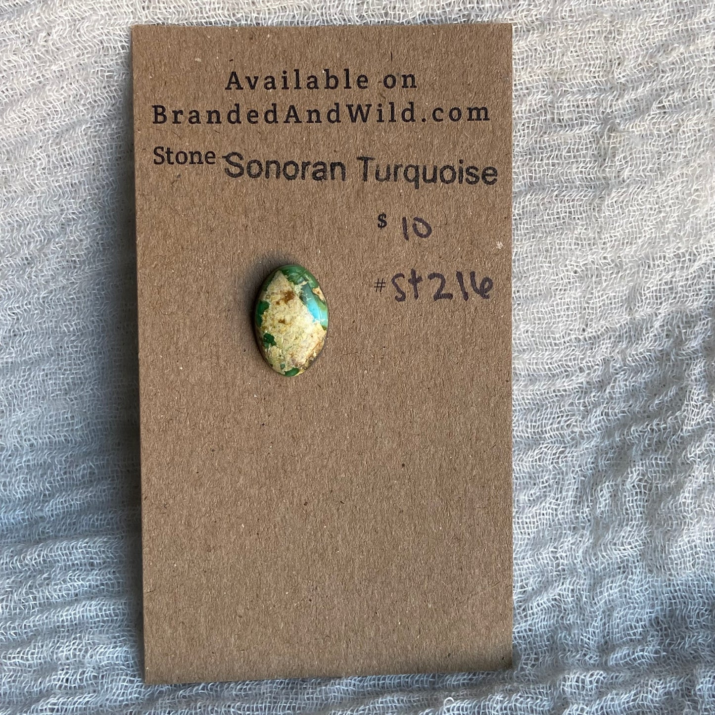 Sonoran Turquoise Cabochon - ST216