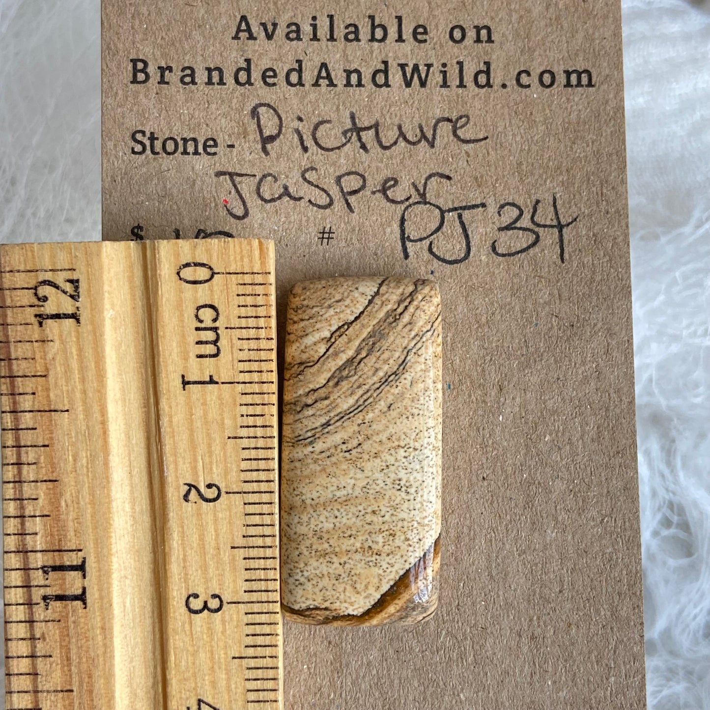 Picture Jasper Cabochon - PJ34