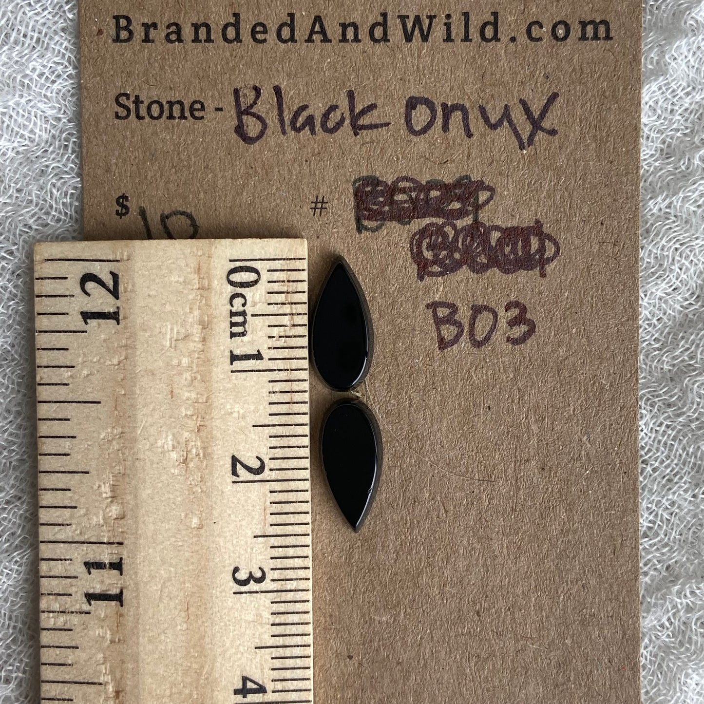 Black Onyx - Cabochon - BO3