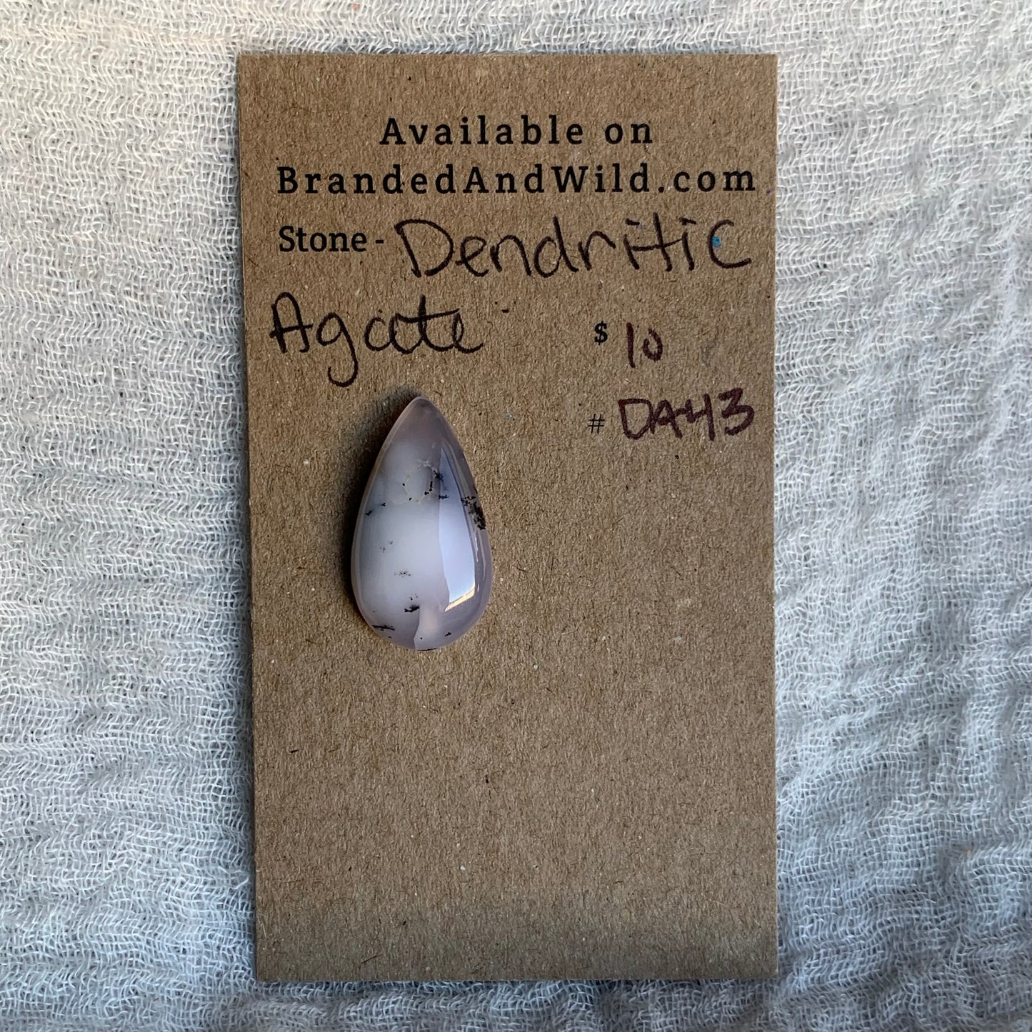 Dendritic Agate Cabochon - DA43