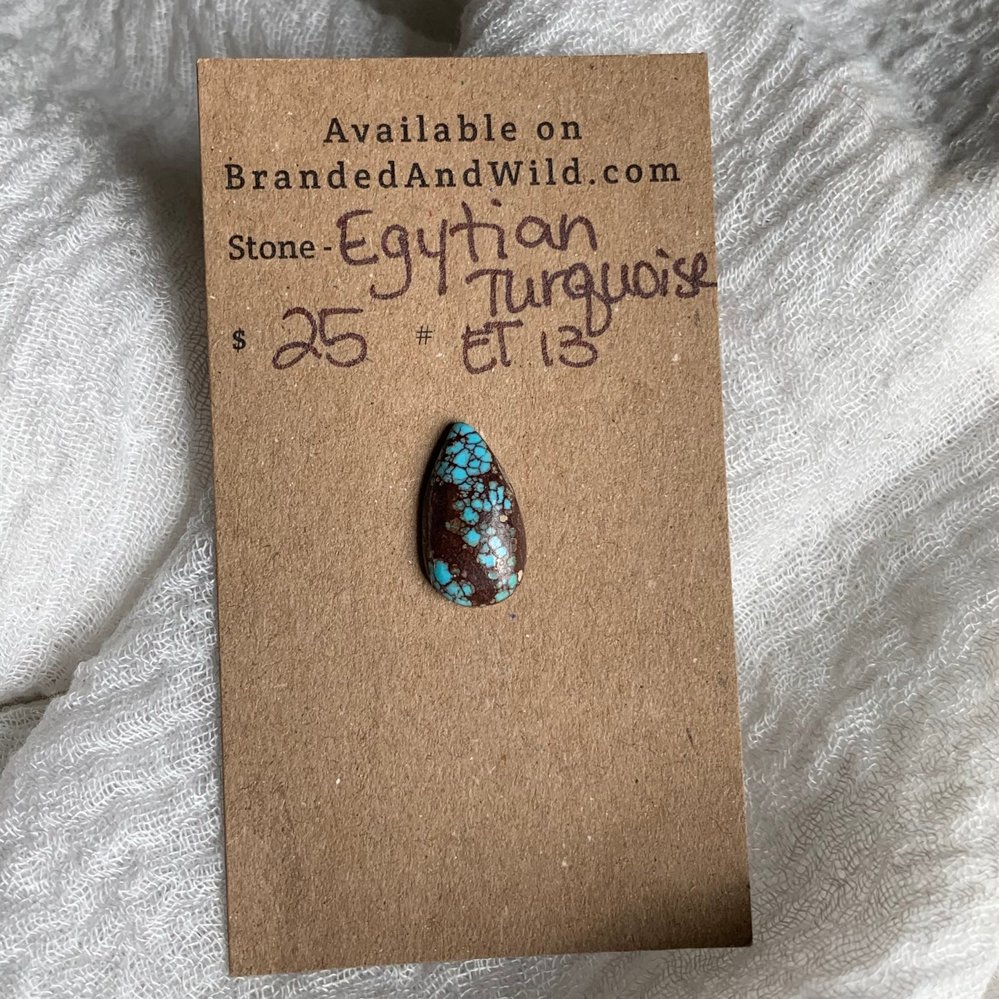 Egyptian Turquoise Cabochon - ET13