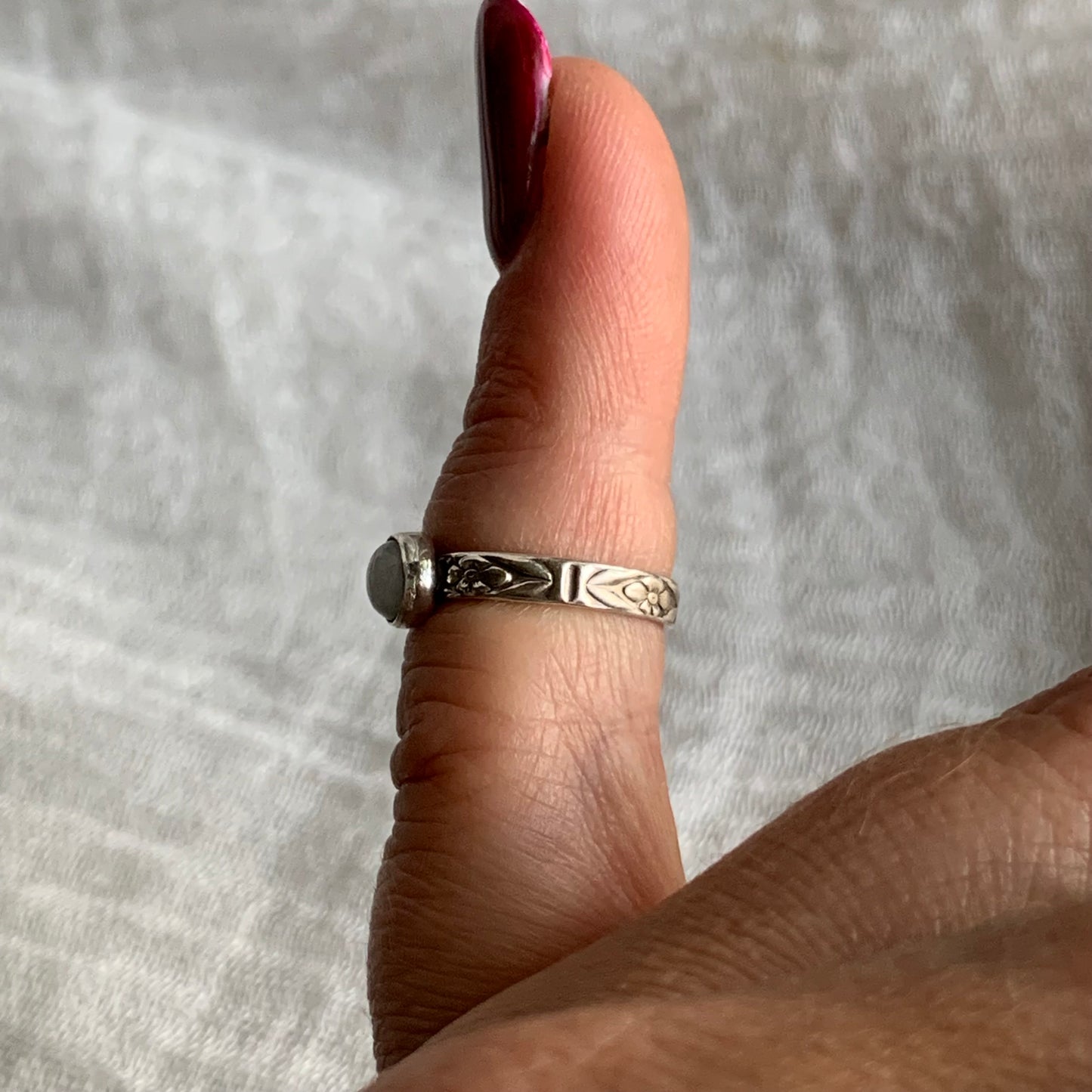 Sterling Silver Ring - R7 Size - 3