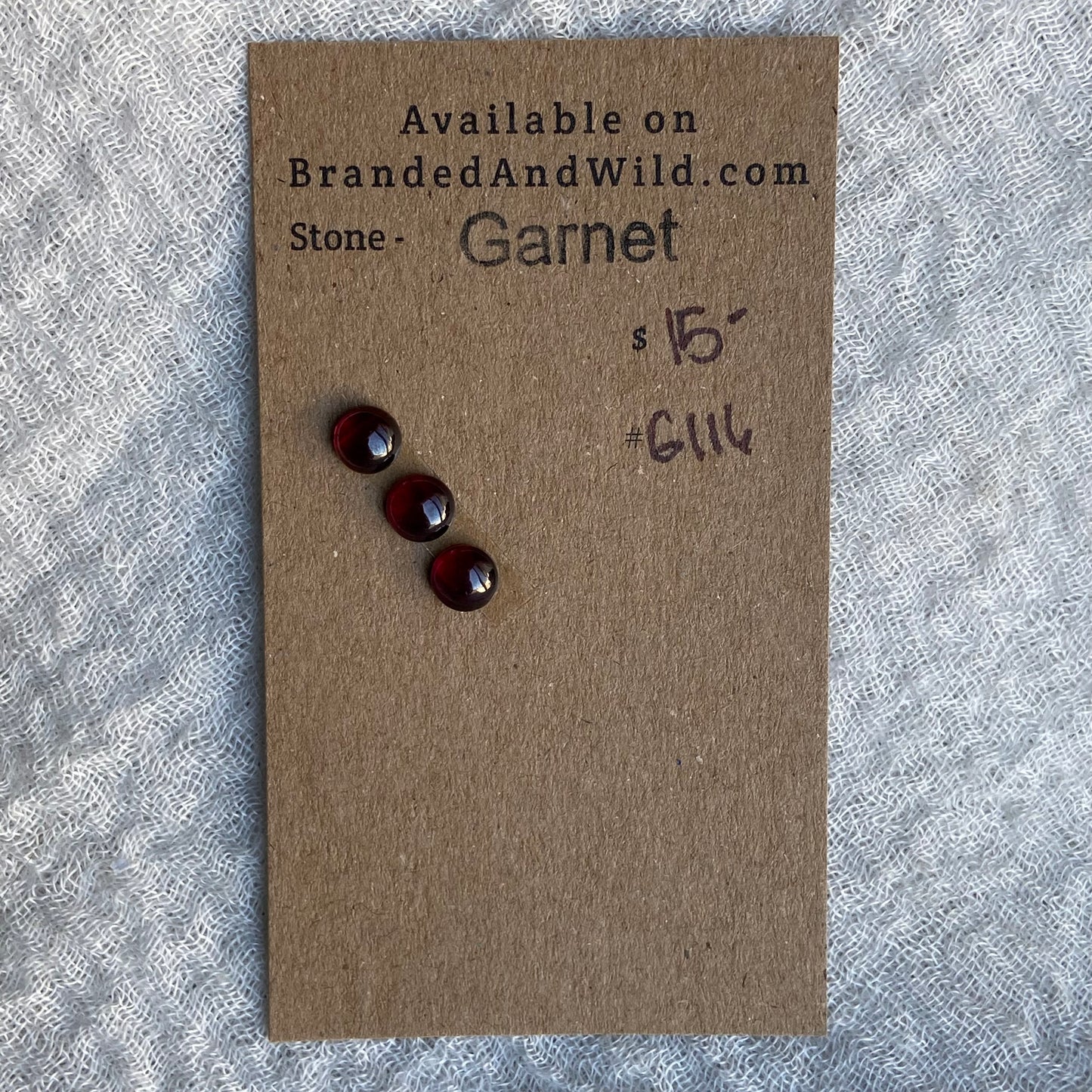 Garnet Cabochon - G116