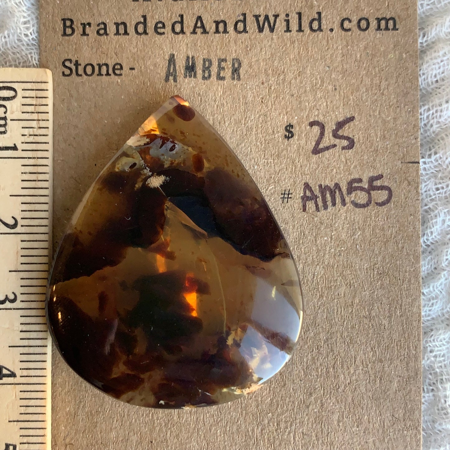 Amber Cabochon AM55