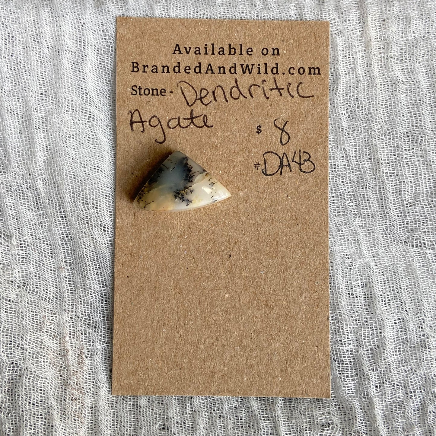 Dendritic Agate Cabochon - DA43
