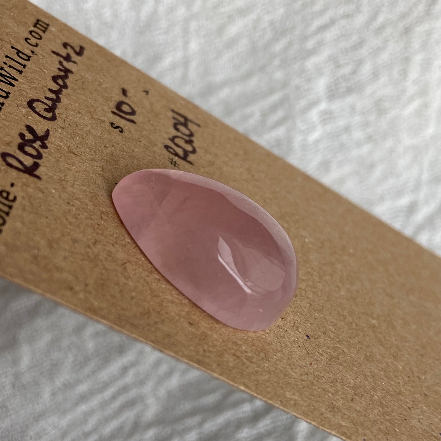 Rose Quartz Cabochon - RQ04