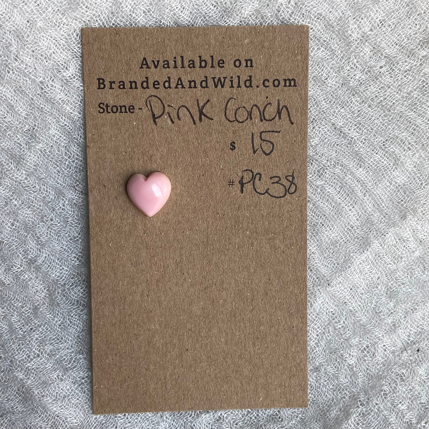Pink Conch Cabochon - PC38