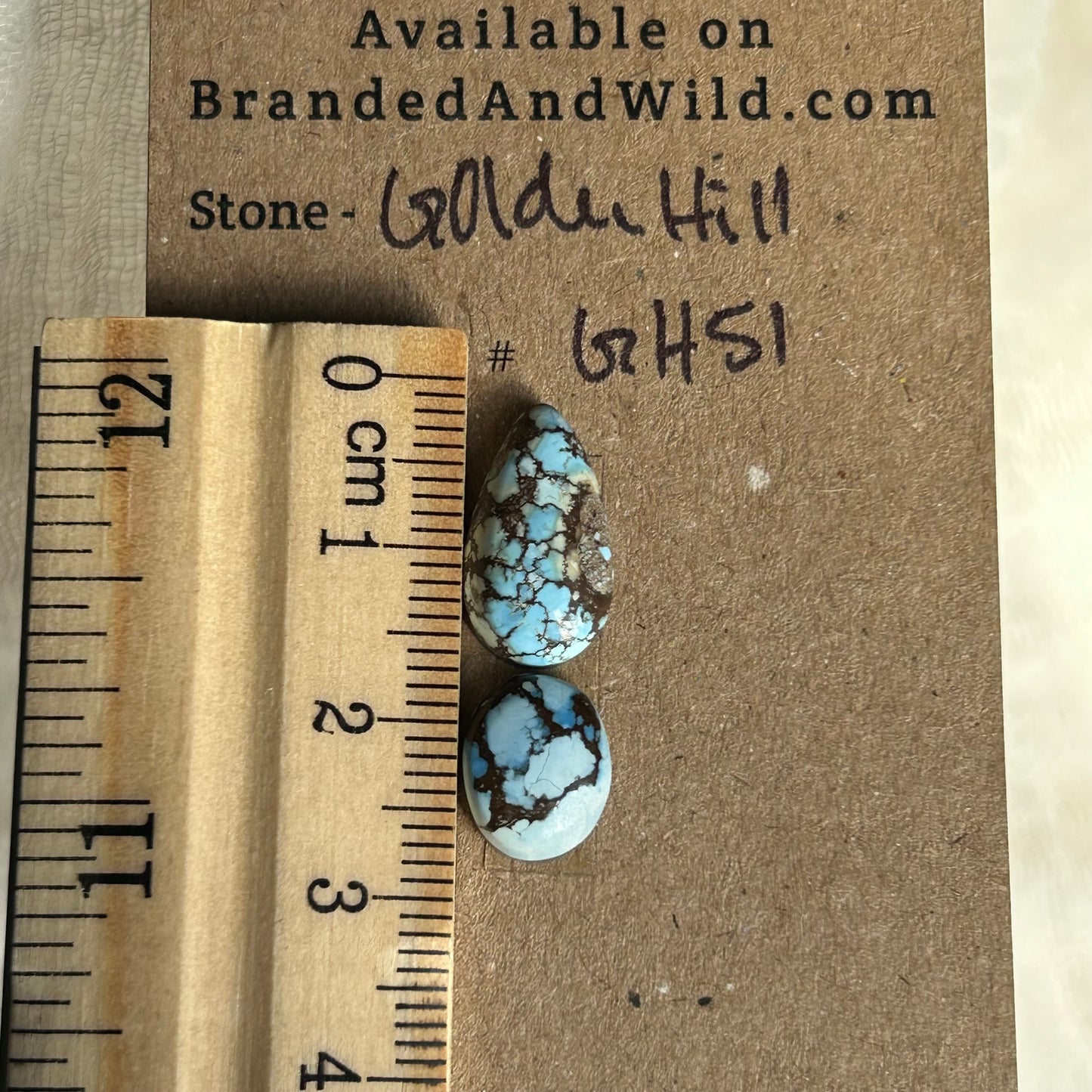 Golden Hill Turquoise Cabochon - GH51