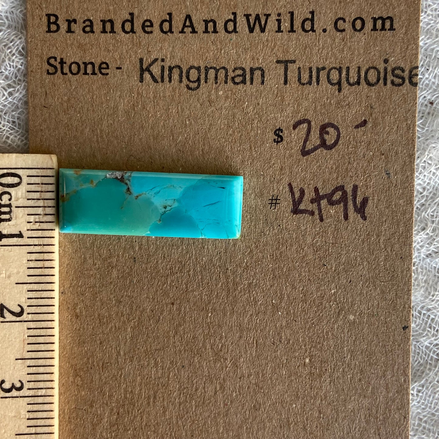 Kingman Turquoise Cabochon - KT96