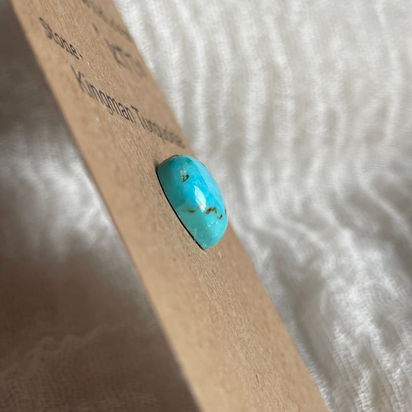Kingman Turquoise Cabochon - KT70 9389B681-56DA-42B9-94DB-F481F6085CC2 Brandedandwild.com